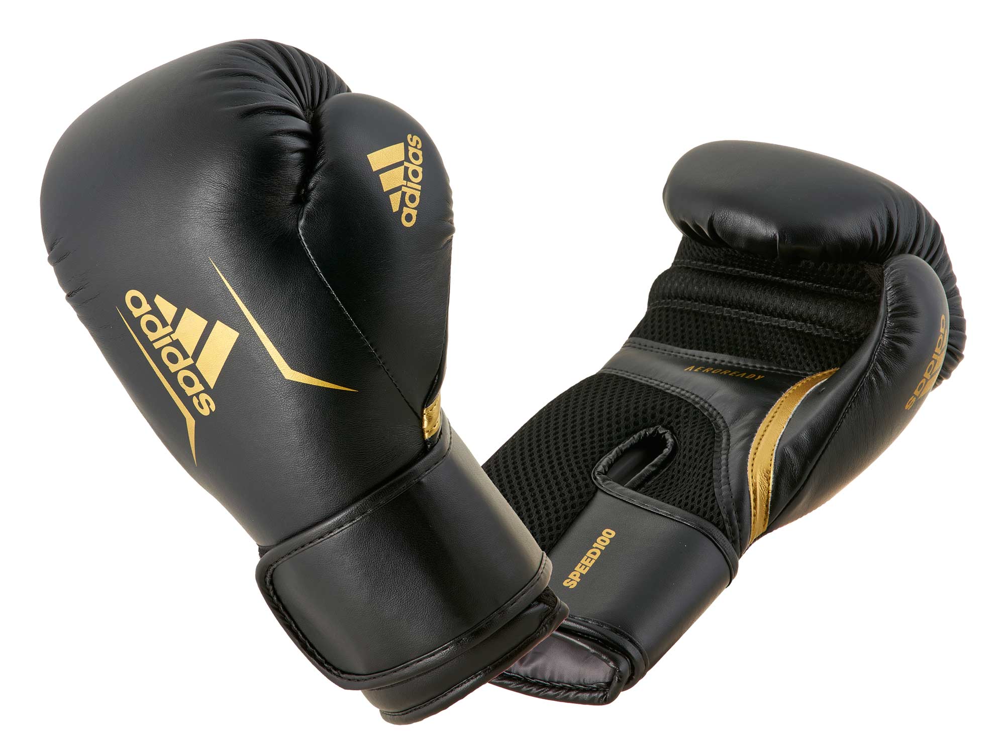 adidas Boxhandschuhe Speed 100, ADISBG100 black/gold