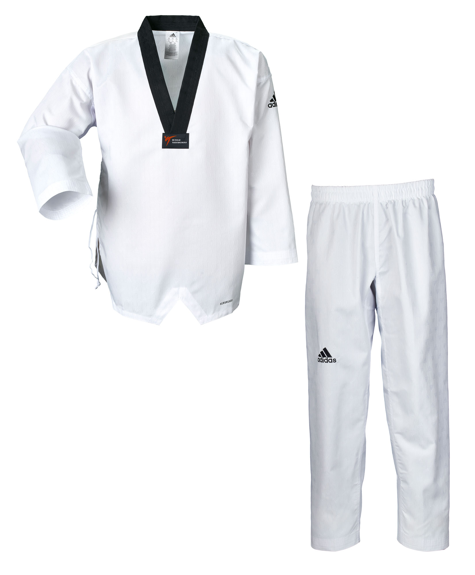 adidas Taekwondo-Anzug adiChamp IV, schwarzes Revers, ADITCH04