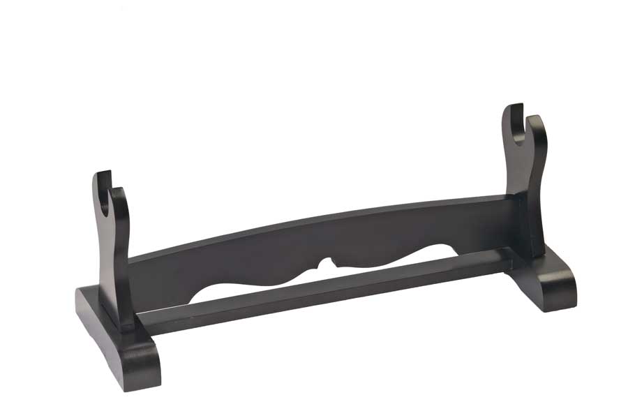 Sword Stand for 1 Sword black / horizontal installation