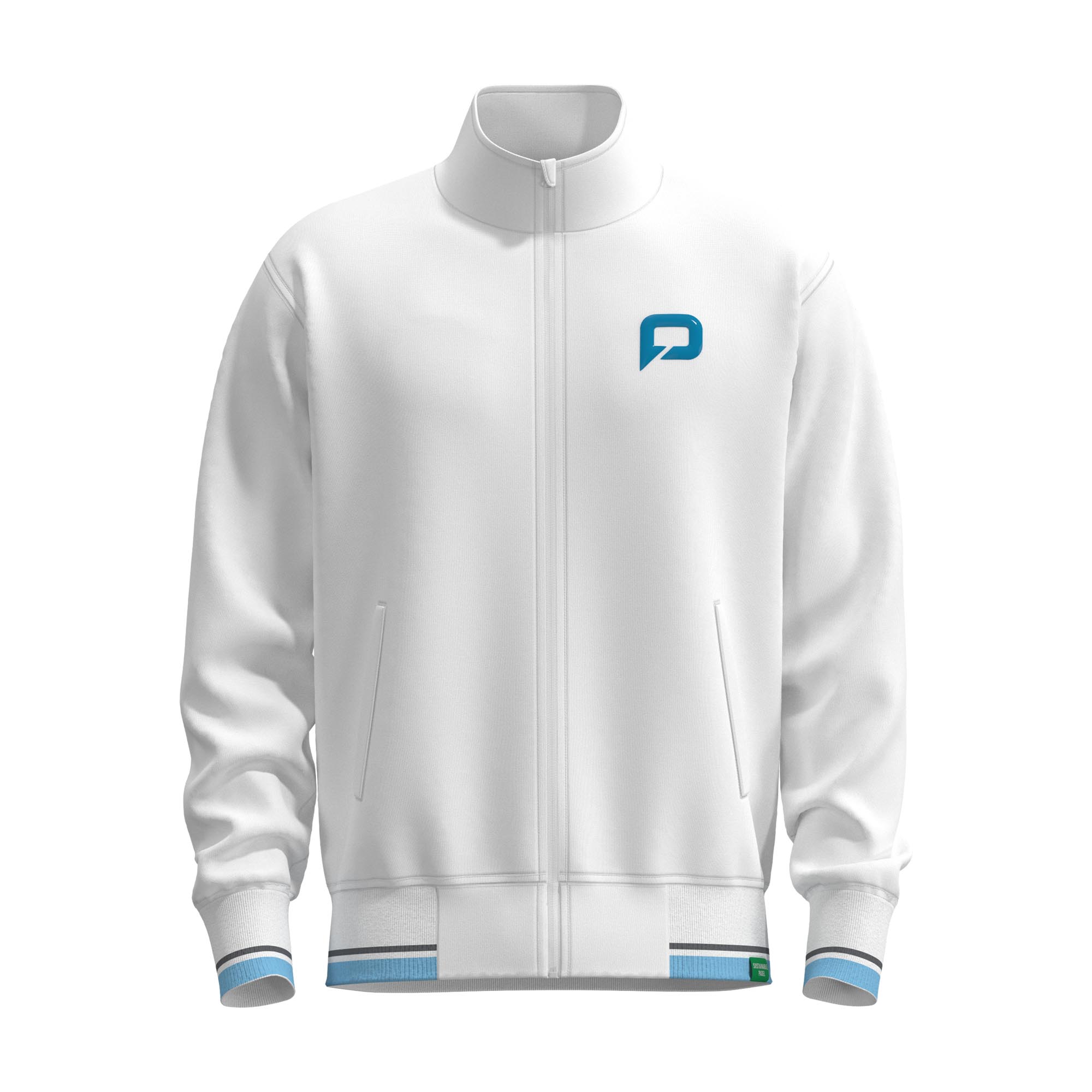 Pallap TTS Jacket women white/pulse blue/cool grey
