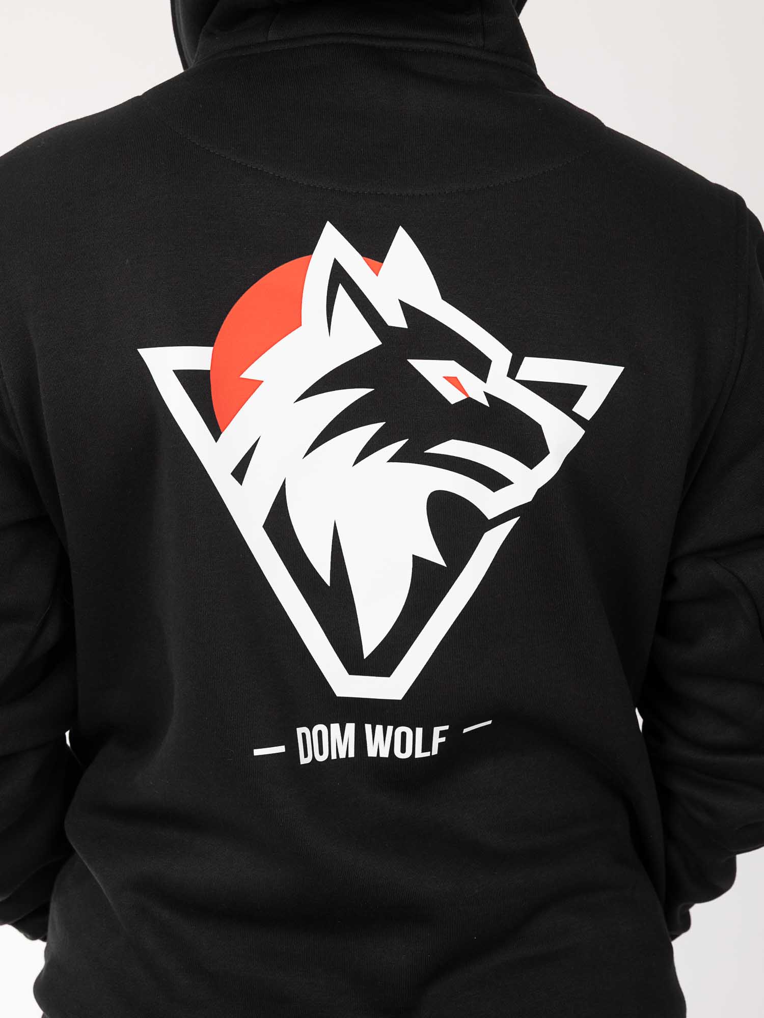 Haustier, Wolf, Logo, Hoodie, Druck