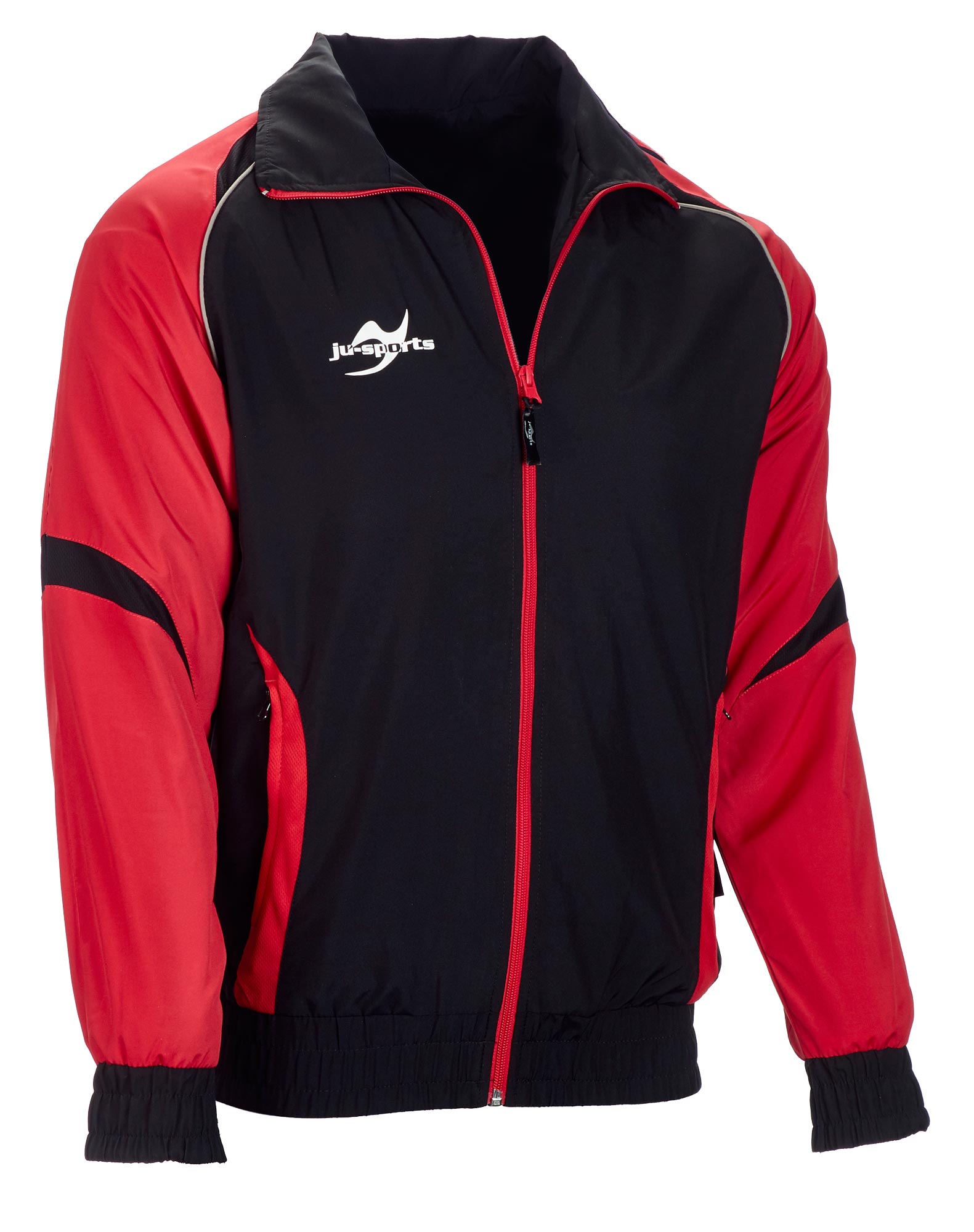 Ju-Sports C2 zip-up team jacket black/red