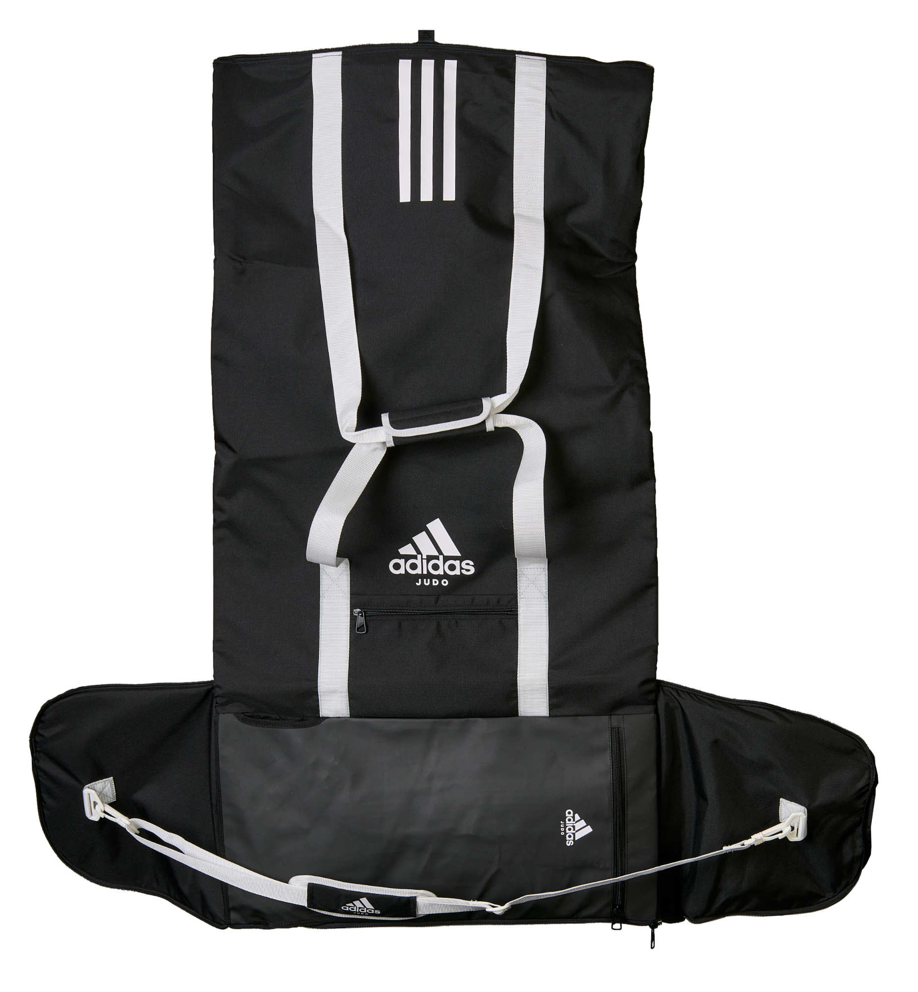 adidas 2in1 Bag Judo black/white M, ADIACC200J