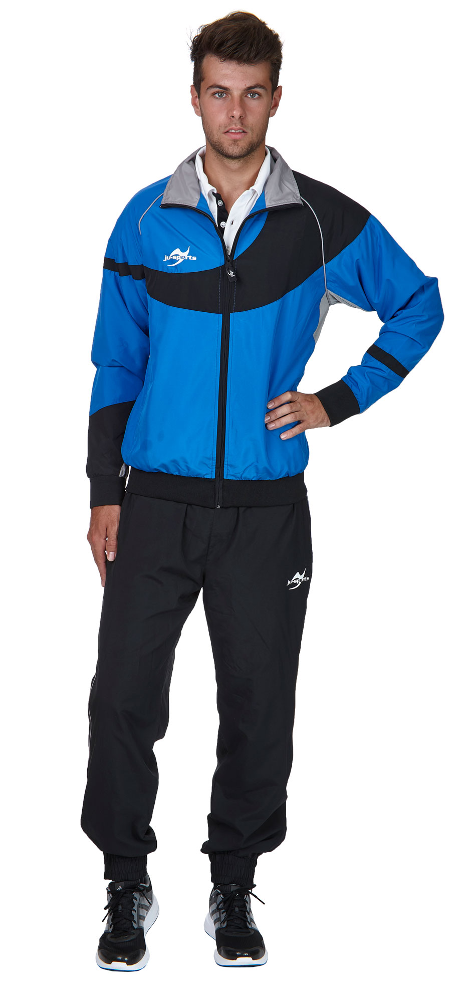 Ju-Sports C1 zip-up team jacket blue/black