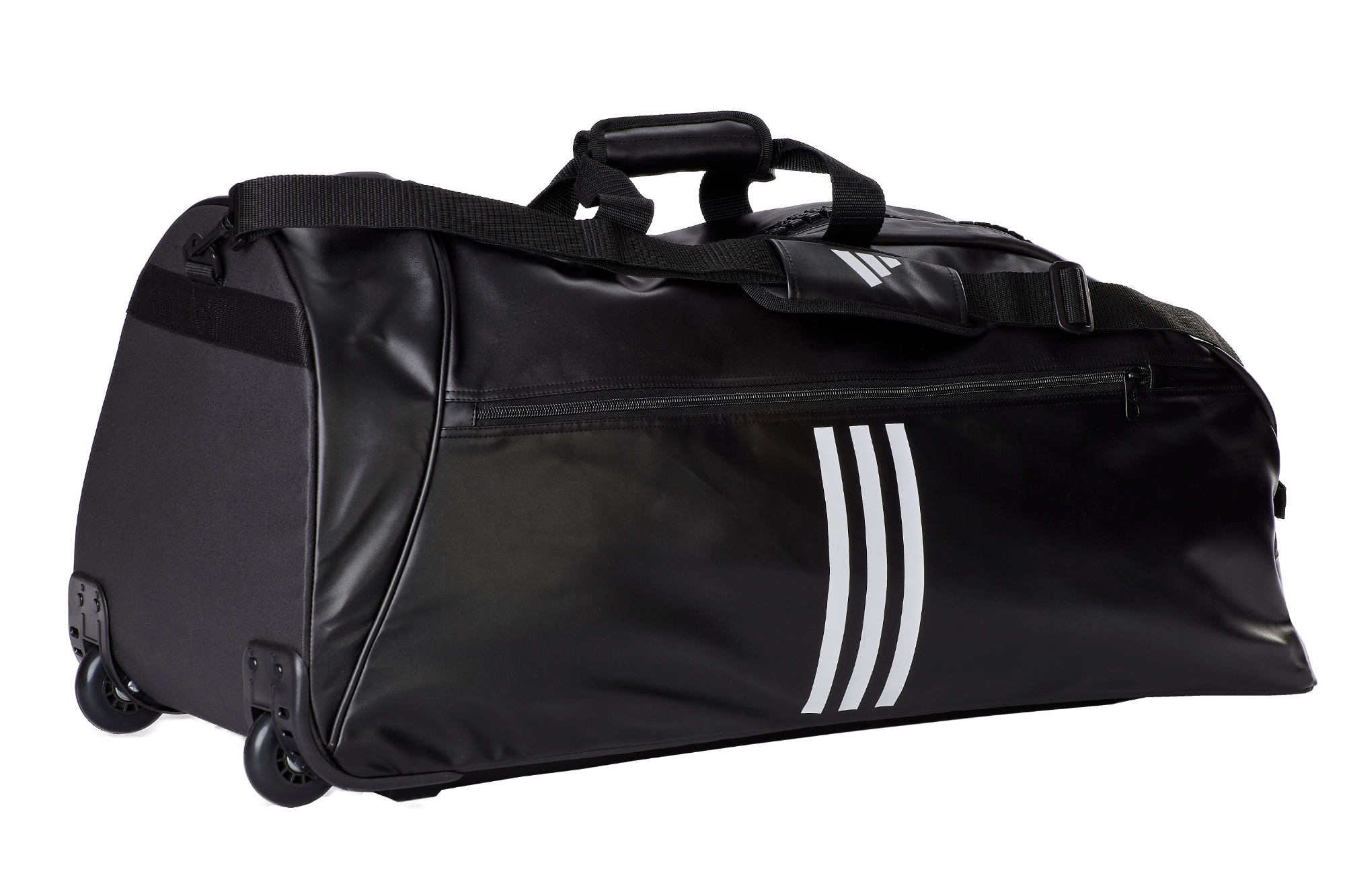 adidas Trolley "Combat Sports" black/white PU, adiACC056CS