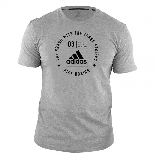 adidas community line t-shirt Kick Boxing greyadiCL01KB