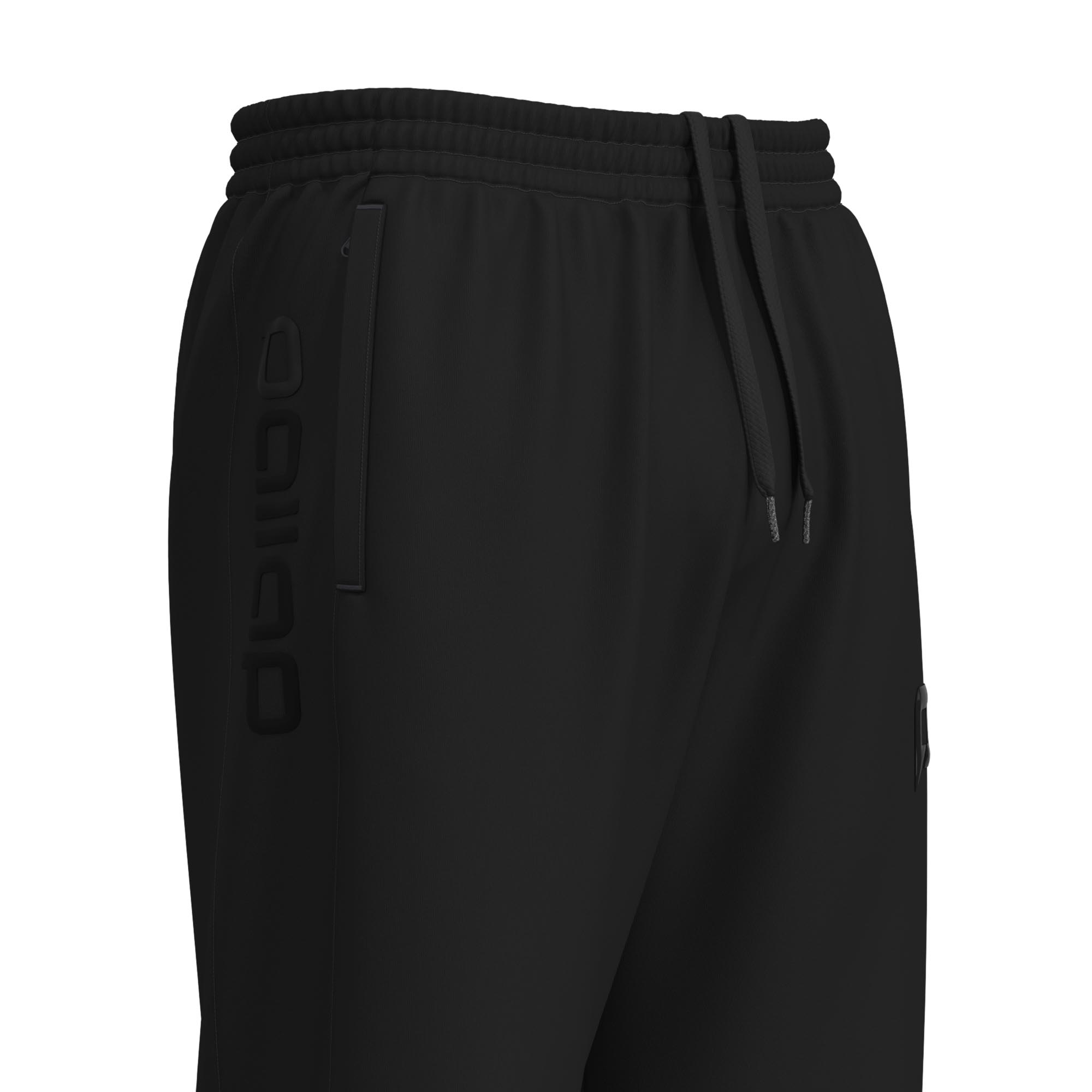 Pallap TTS slim fit pants men black/black