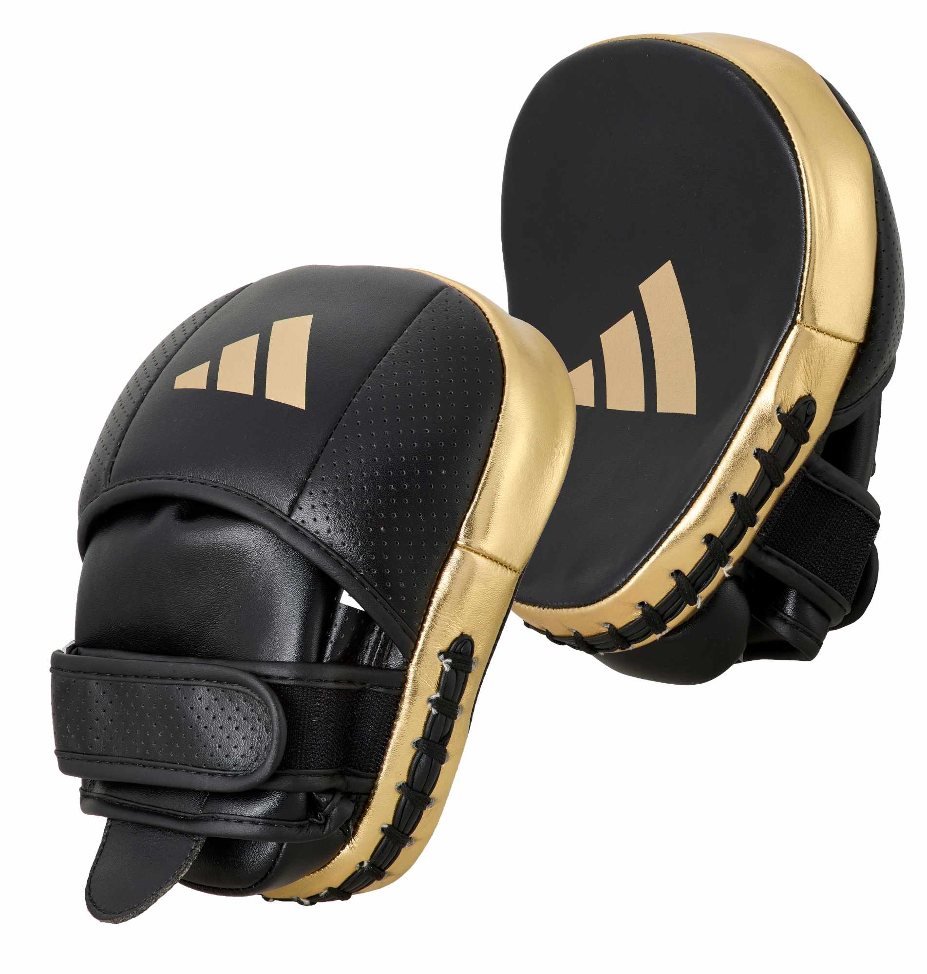 adidas adiSTAR Pro Speed focus mitt leather adiPFP01, black/gold