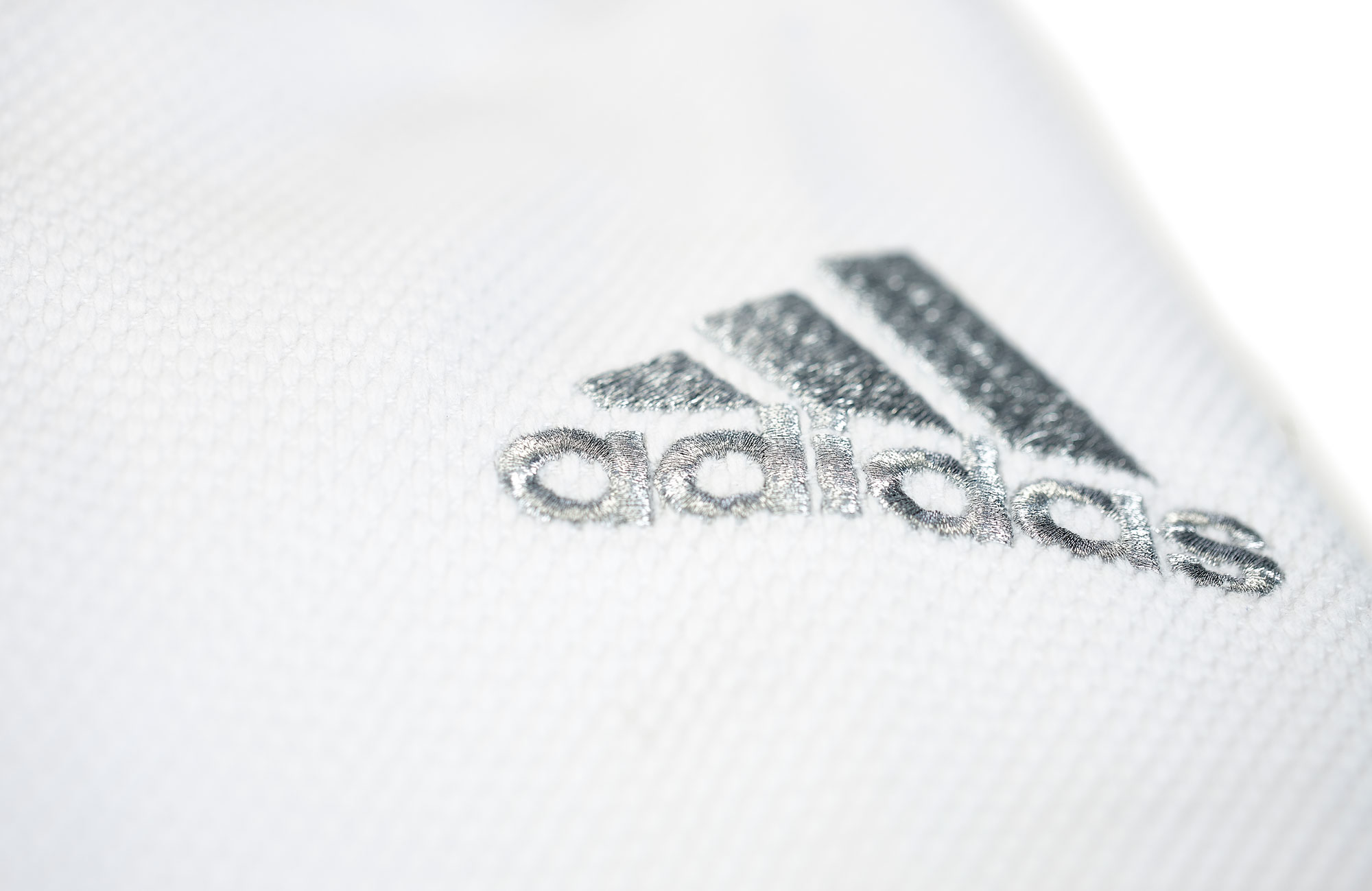 adidas judo gi Millenium J990 white / silver 