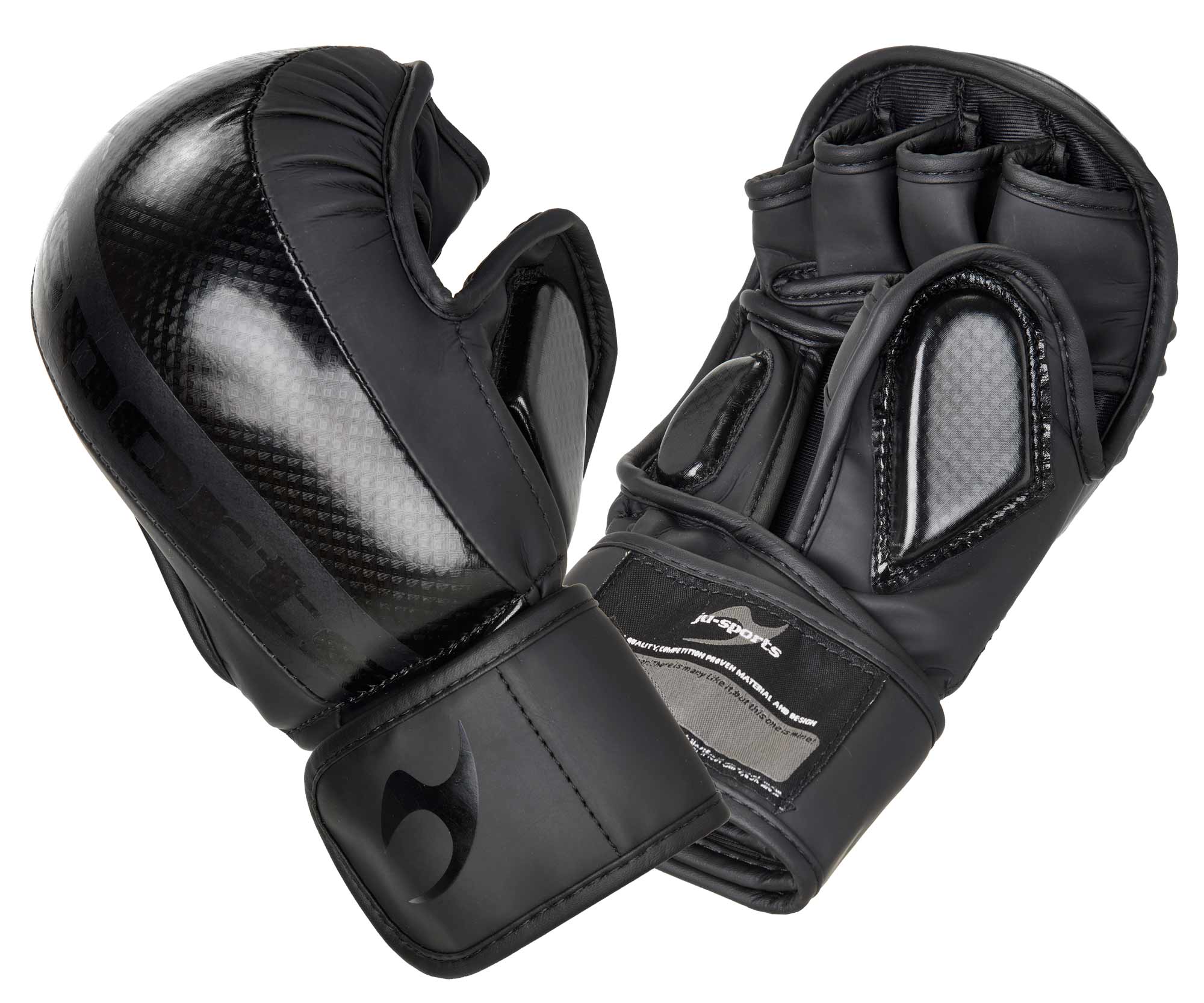 Kids MMA Sparring Glove Carbon Assassin black