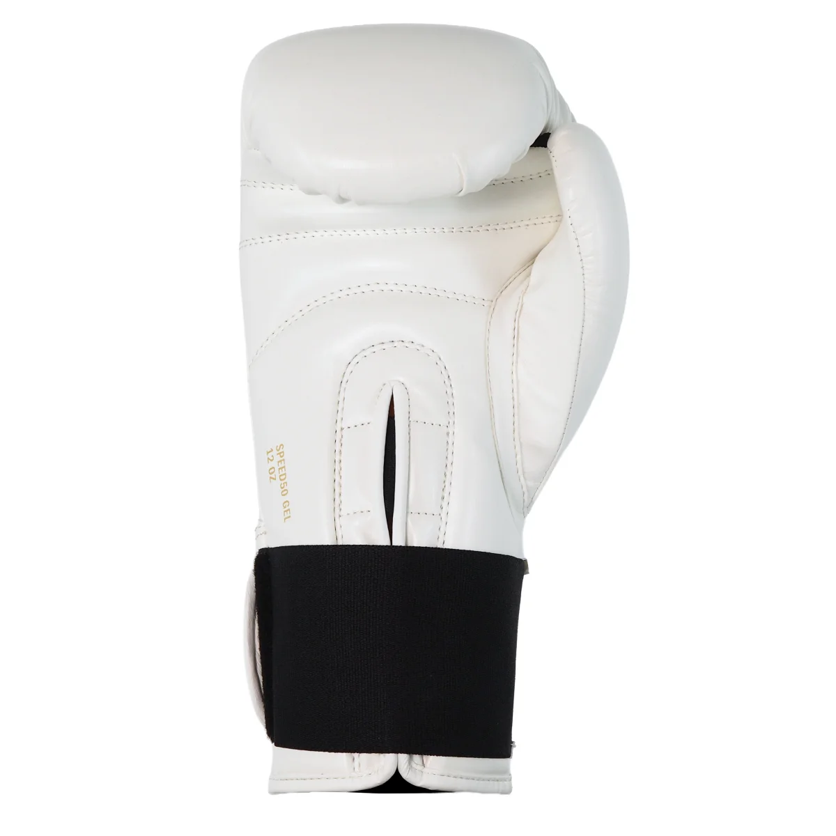 Boxing glove, Weiße Handschuh, SPEED50 GEL, Klettverschluss, Daumenführung