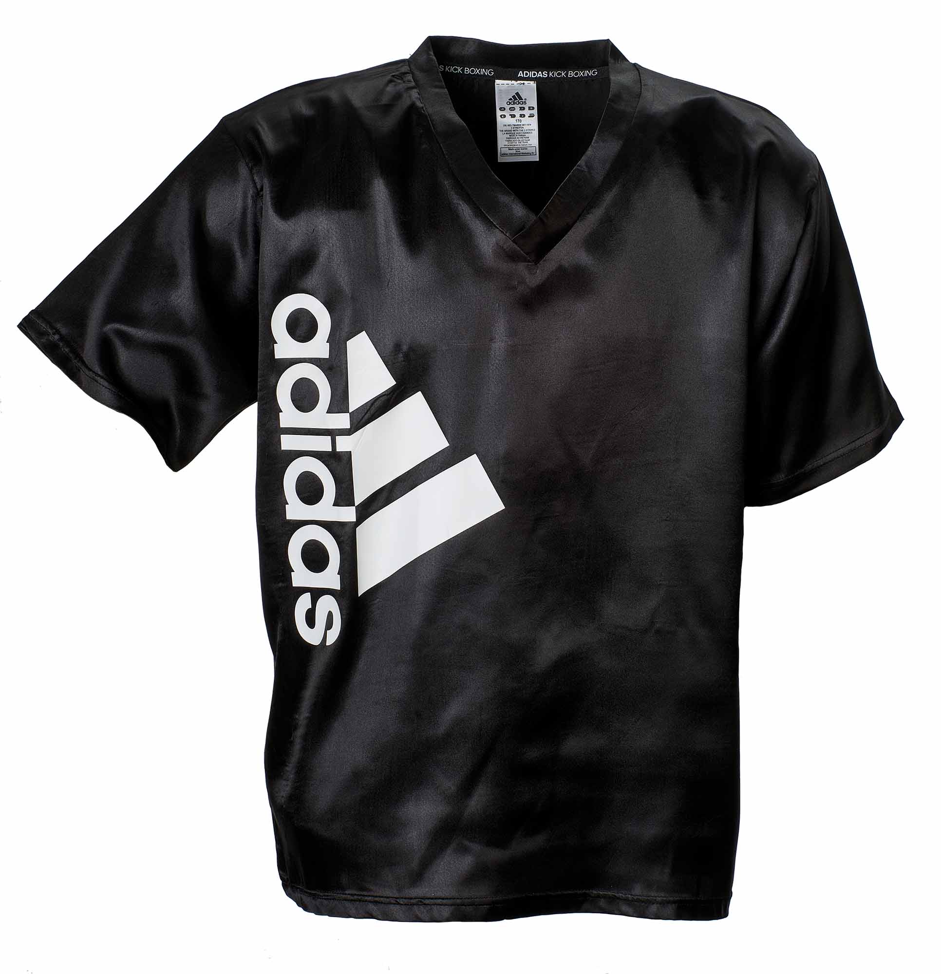 adidas kick boxing shirt adiKBUN110S, black/white
