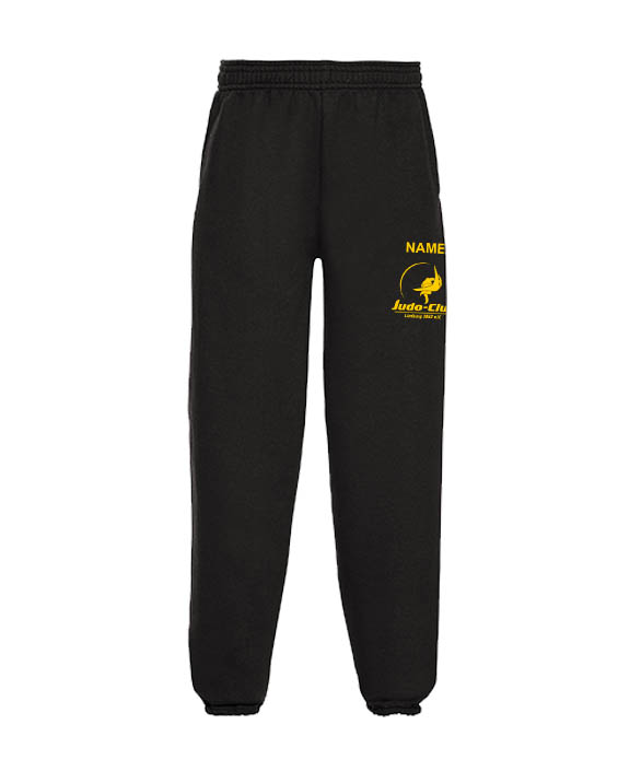 Schalttasche, Trainingshose, Jogginghose, Schwarz, Judo-Club-Logo