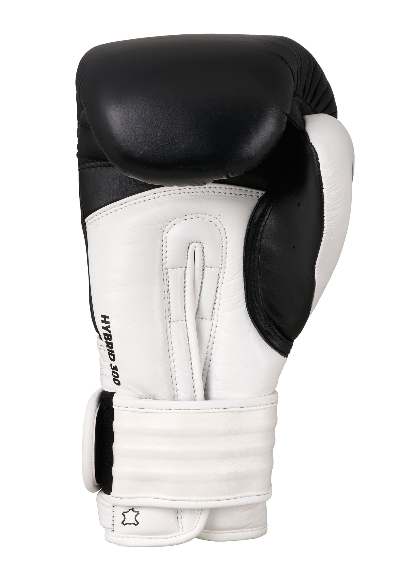 adiH300-Hybrid-300-Boxing-Glove-black_white-14OZ-0285 adidas boxing glove Hybrid 300 ADIH300 black/white