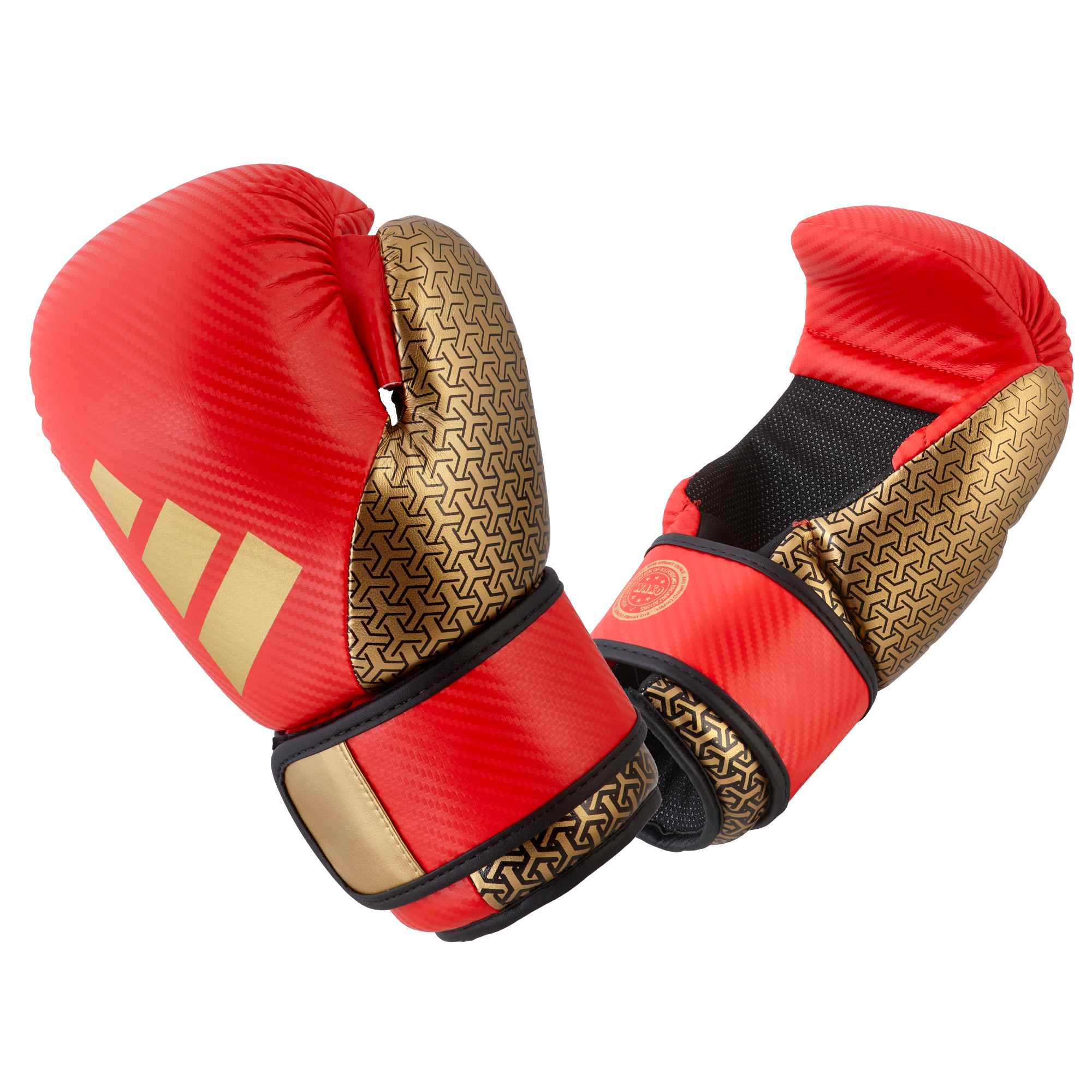 adidas pro point fighter glove adiKBPF300, red/gold adidas pro point fighter glove adiKBPF300, red/gold