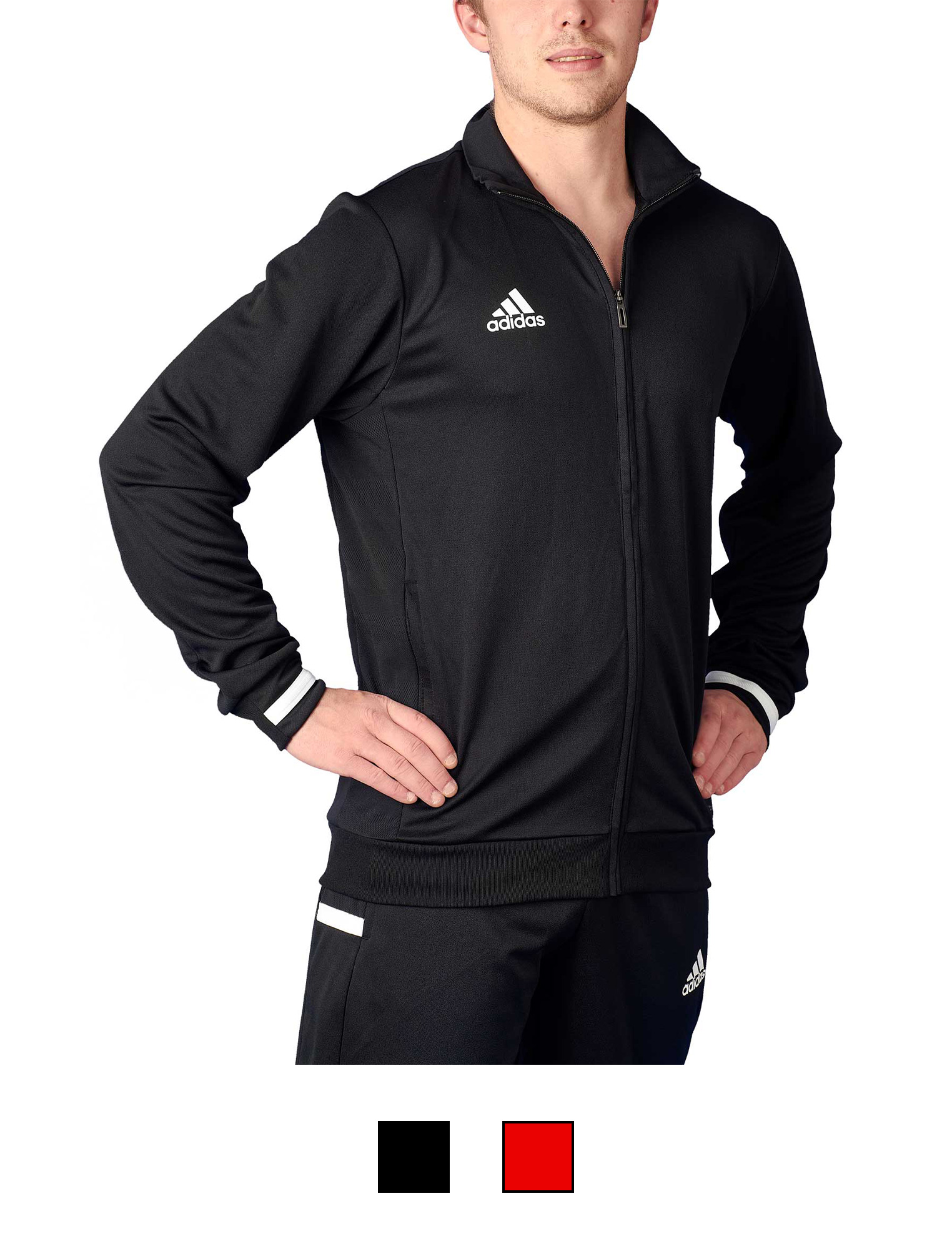 adidas T19 Trekking Jacket Männer schwarz/weiß, DW6849