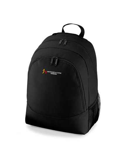 DJJV Rucksack mit Ju-Jutsu-Logo Druck - schwarz BG212
