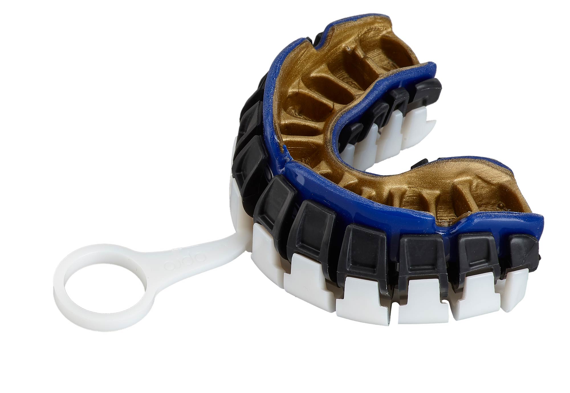 OPRO Mouthguard PowerFit blue/gold