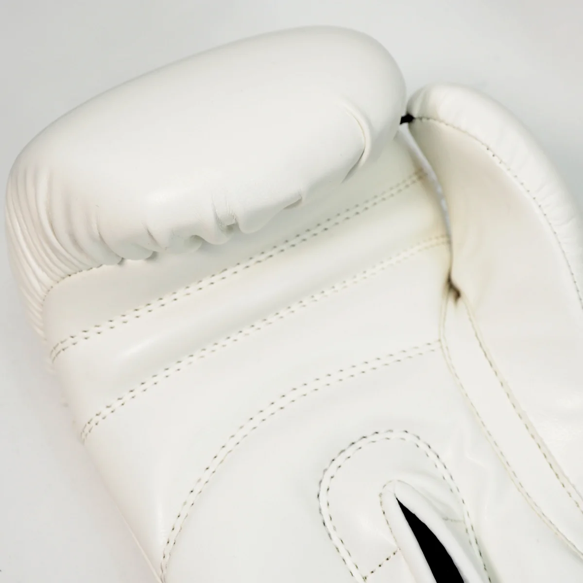 boxing glove,  white,  glove,  stitching,  padded