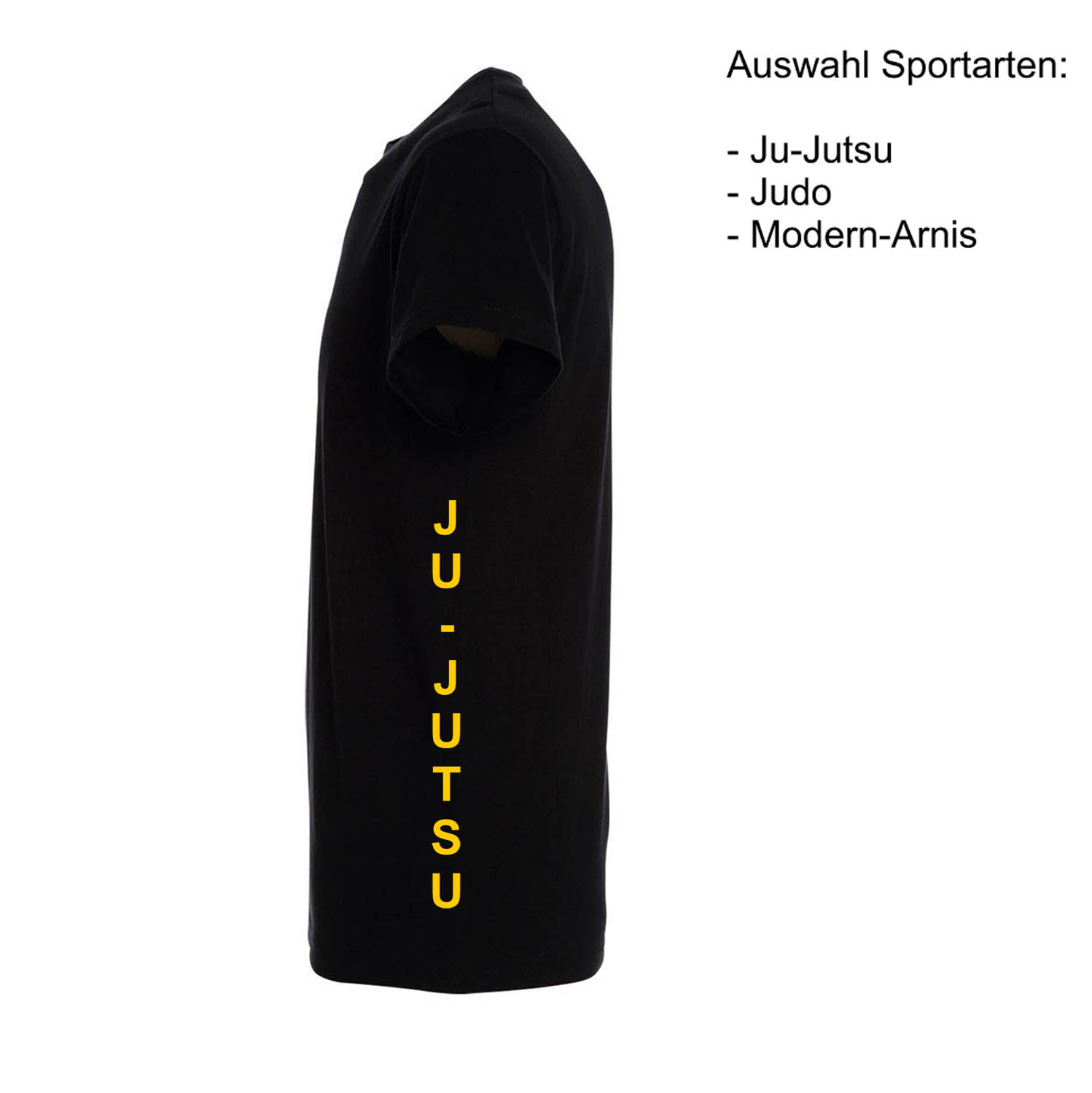 T-Shirt Judo Club Limburg mit Seitendruck Sportart