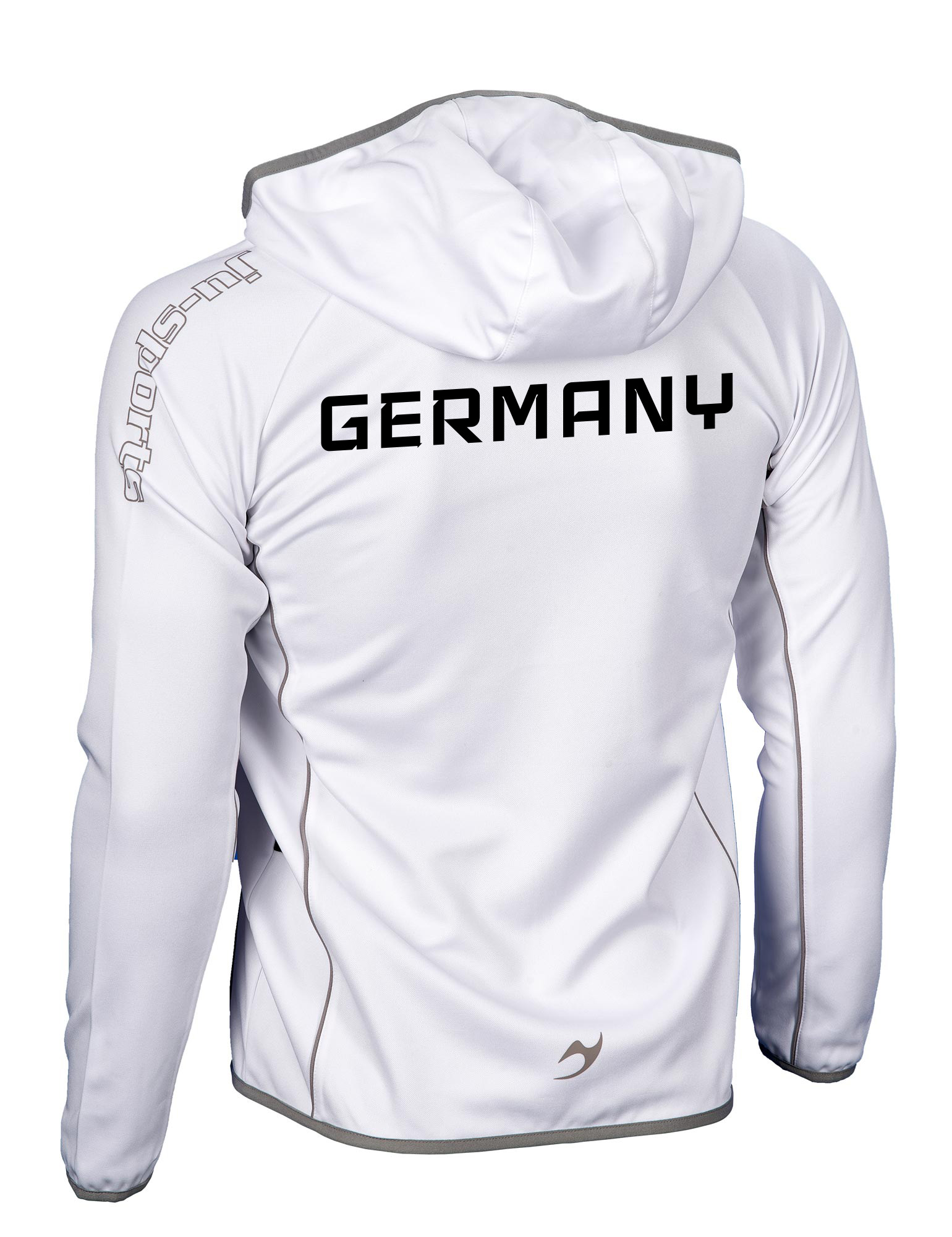 Ju-Sports Element C2 Full Zip Jacket white/navy blue