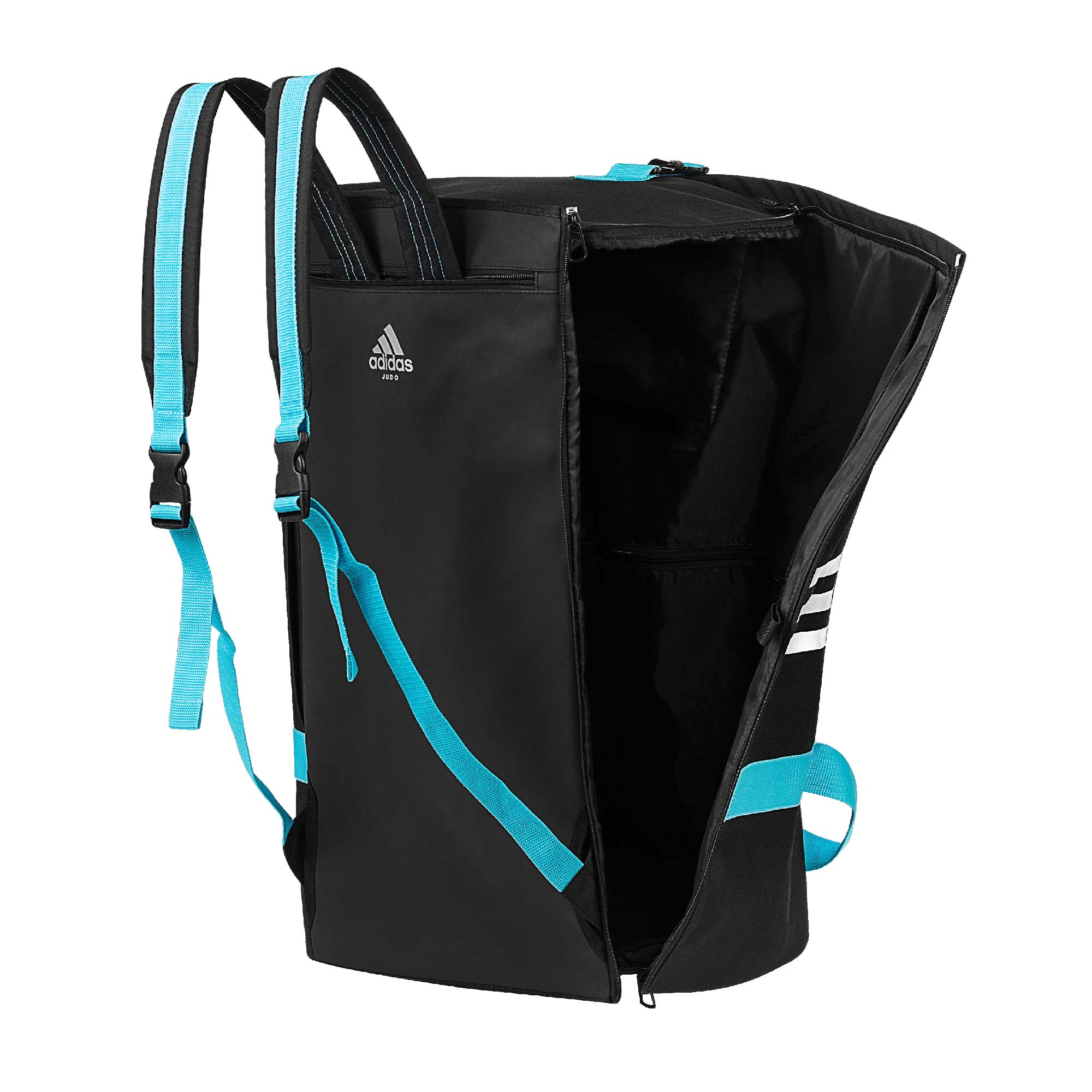 adidas 2in1 Bag Judo black/cyan M, ADIACC200J