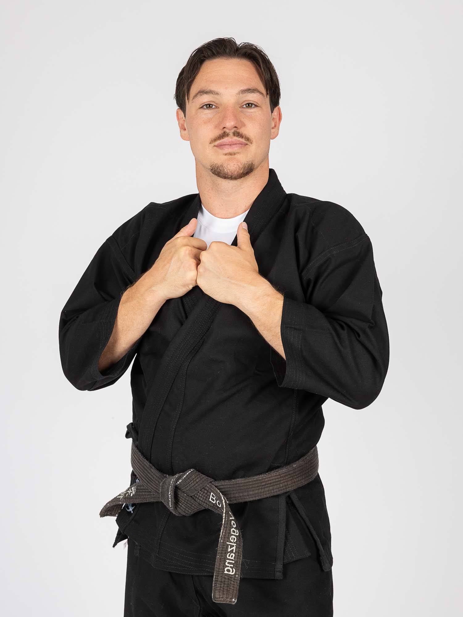 Kata, Judo, Gürtel grau, Sportbekleidung, Schwarz