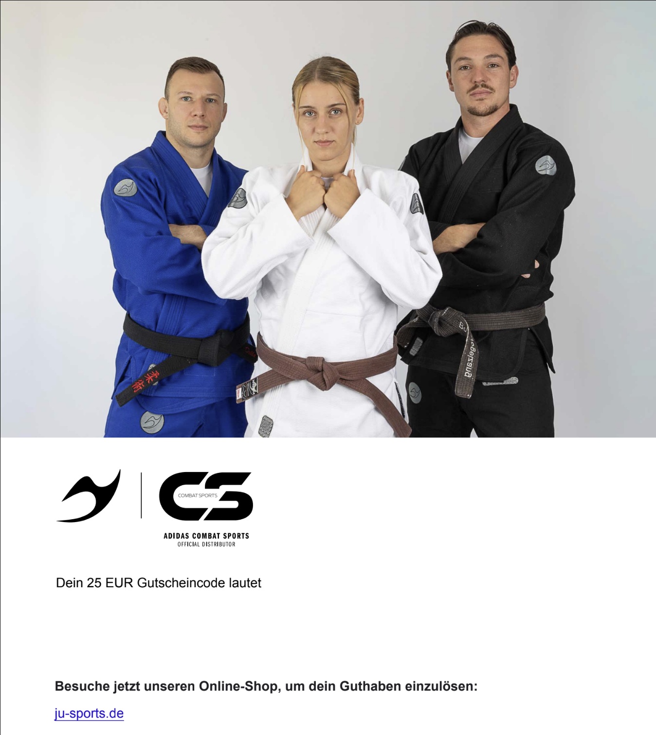 Judoanzug, Kampfsportanzug, Baumwollanzug, blau, weiß