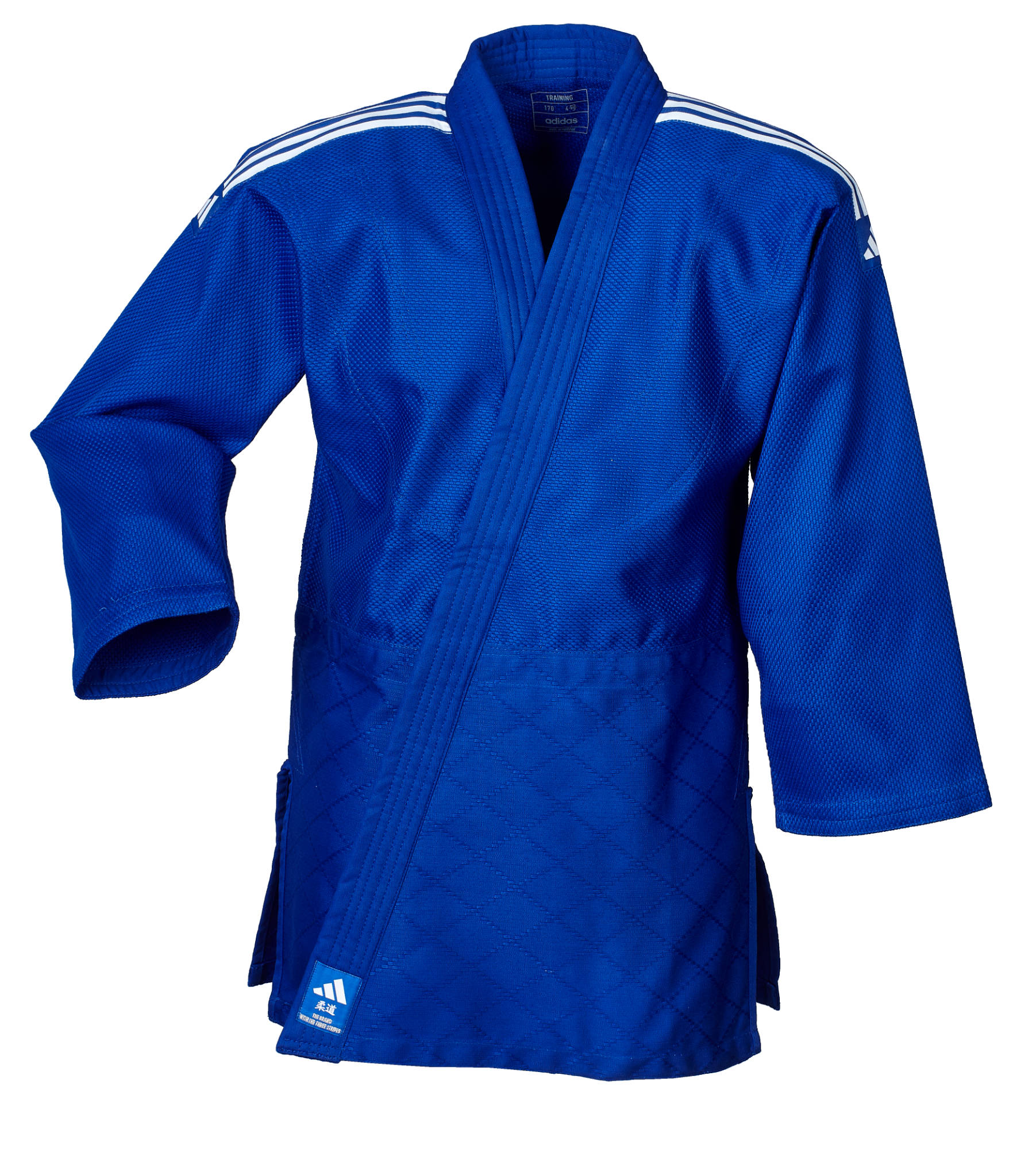 adidas judo gi Training J500 blue/white stripes