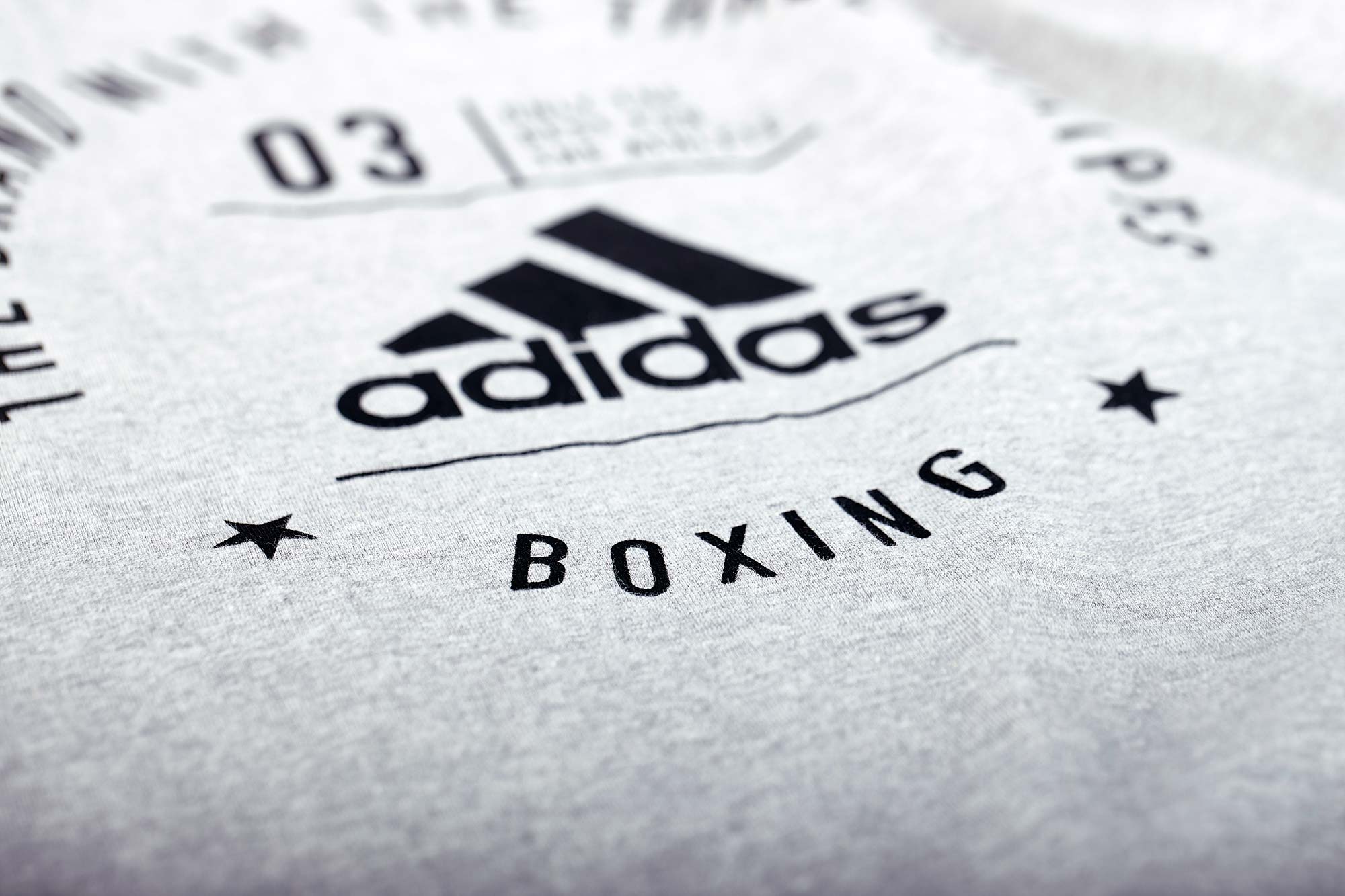 adiCL01B_CA-Community-T-Shirt-gray_black-D0077 adidas Community T-Shirt BOXING grey/black adiCL01B