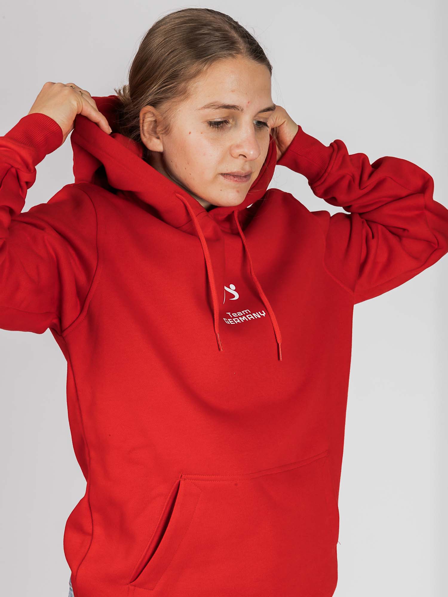 Team DJJV Hoodie city red