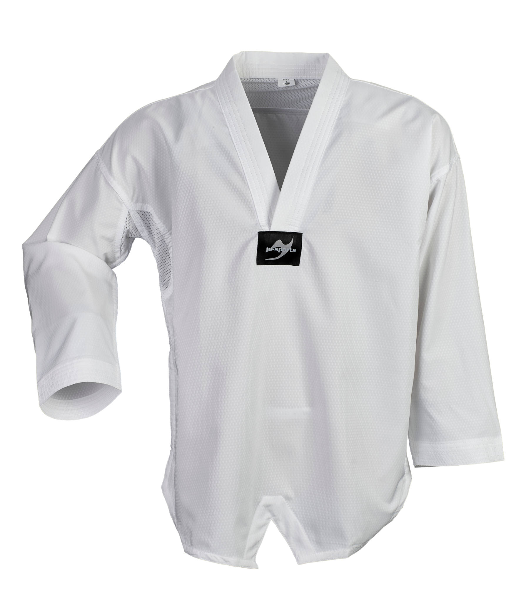 Taekwondo Dobok student pro white collar