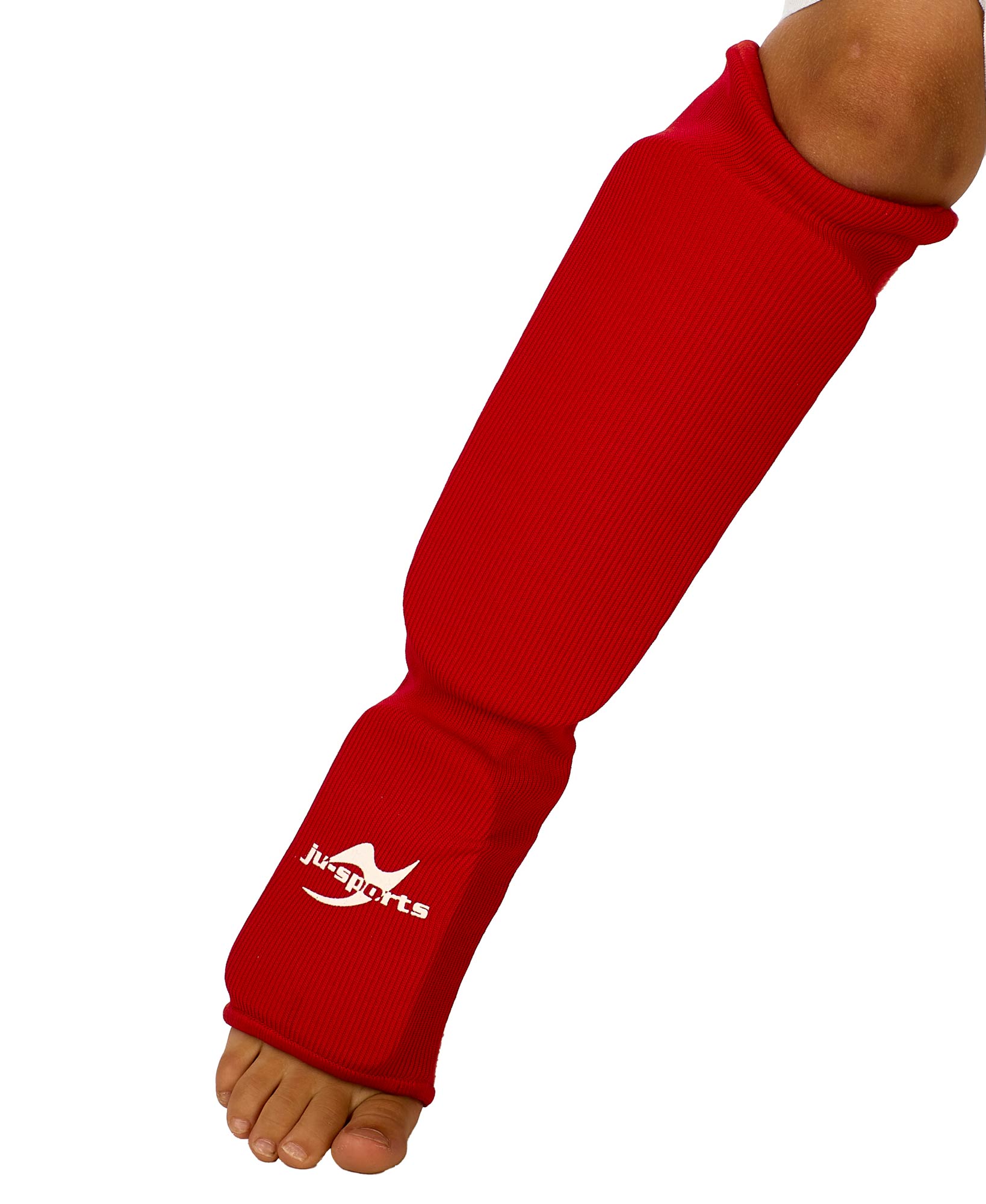 Ju-Sports Shin & Instep Protector Bonsai Kids Red