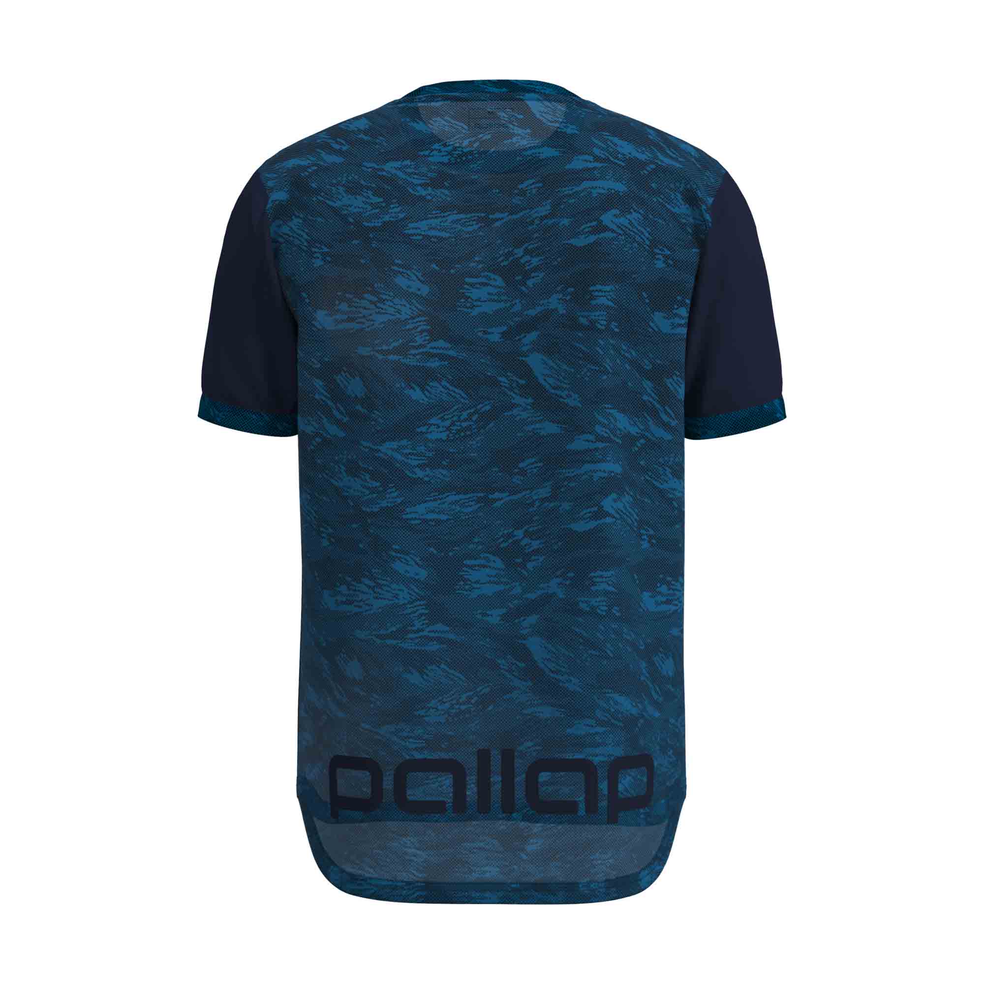 Pallap men's technical training shirt navy/blue/white
