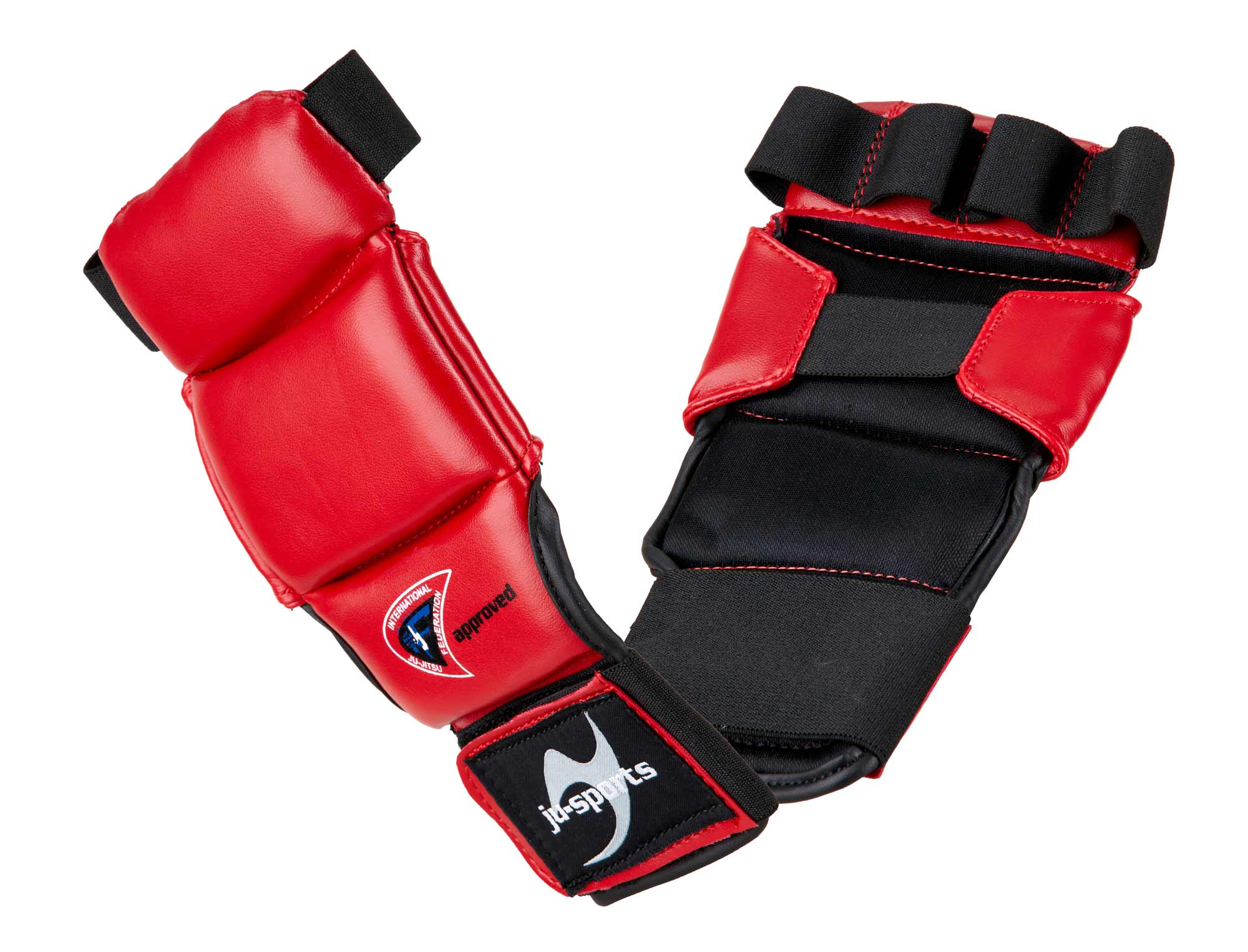 Ju-Sports Jiu-Jitsu/Ju-Jutsu Mitt Section Red