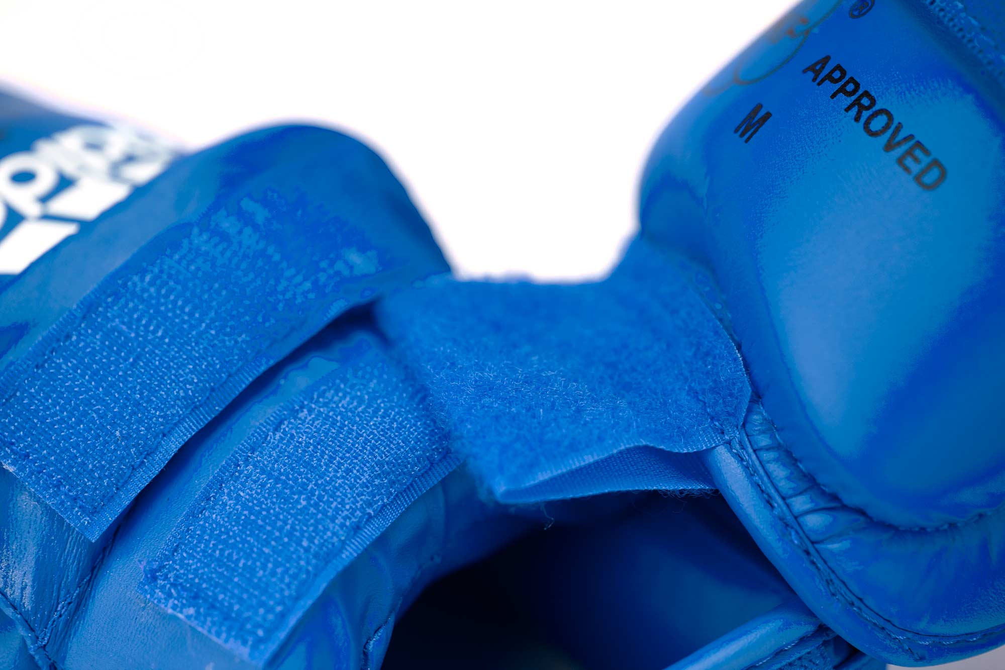 adidas karate shin & instep protector WKF approved 661.35 blue