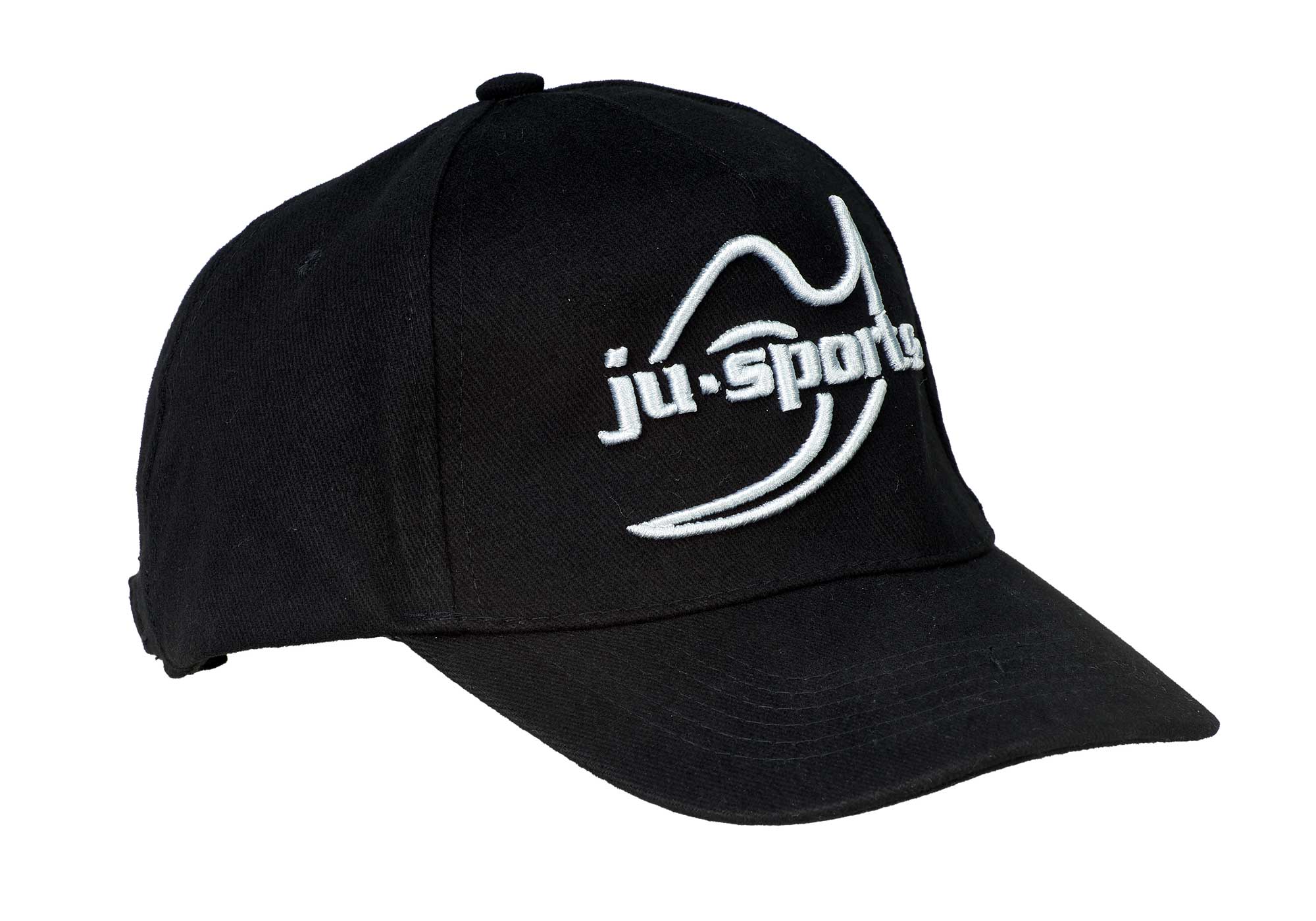 Ju-Sports 5 Buckle Logo Cap 3D black