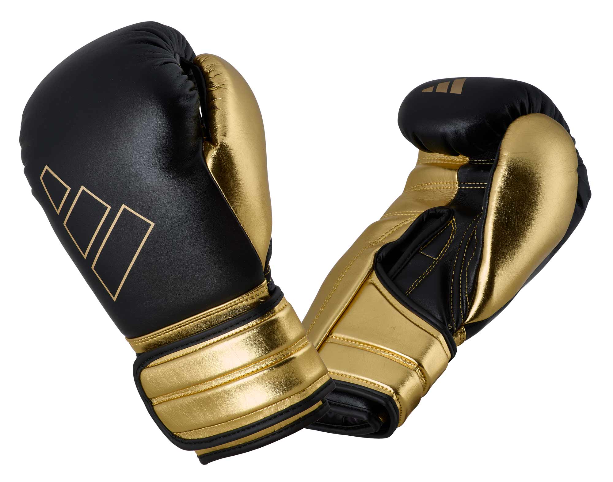 adidas boxing gloves Hybrid 500 black/gold, adiH500MV