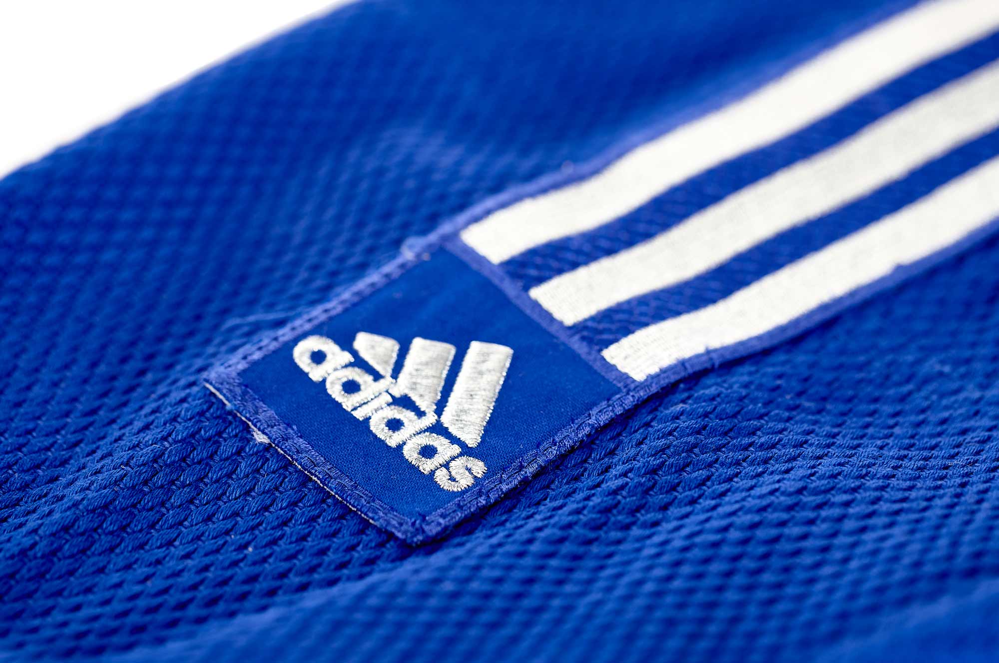 adidas judo gi Contest J650 blue/silver stripes