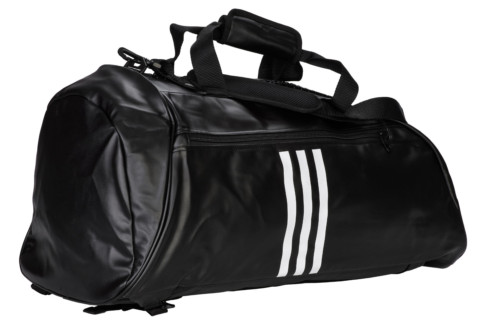 adidas 2in1 Bag "Judo" black/white PU L, adiACC051J