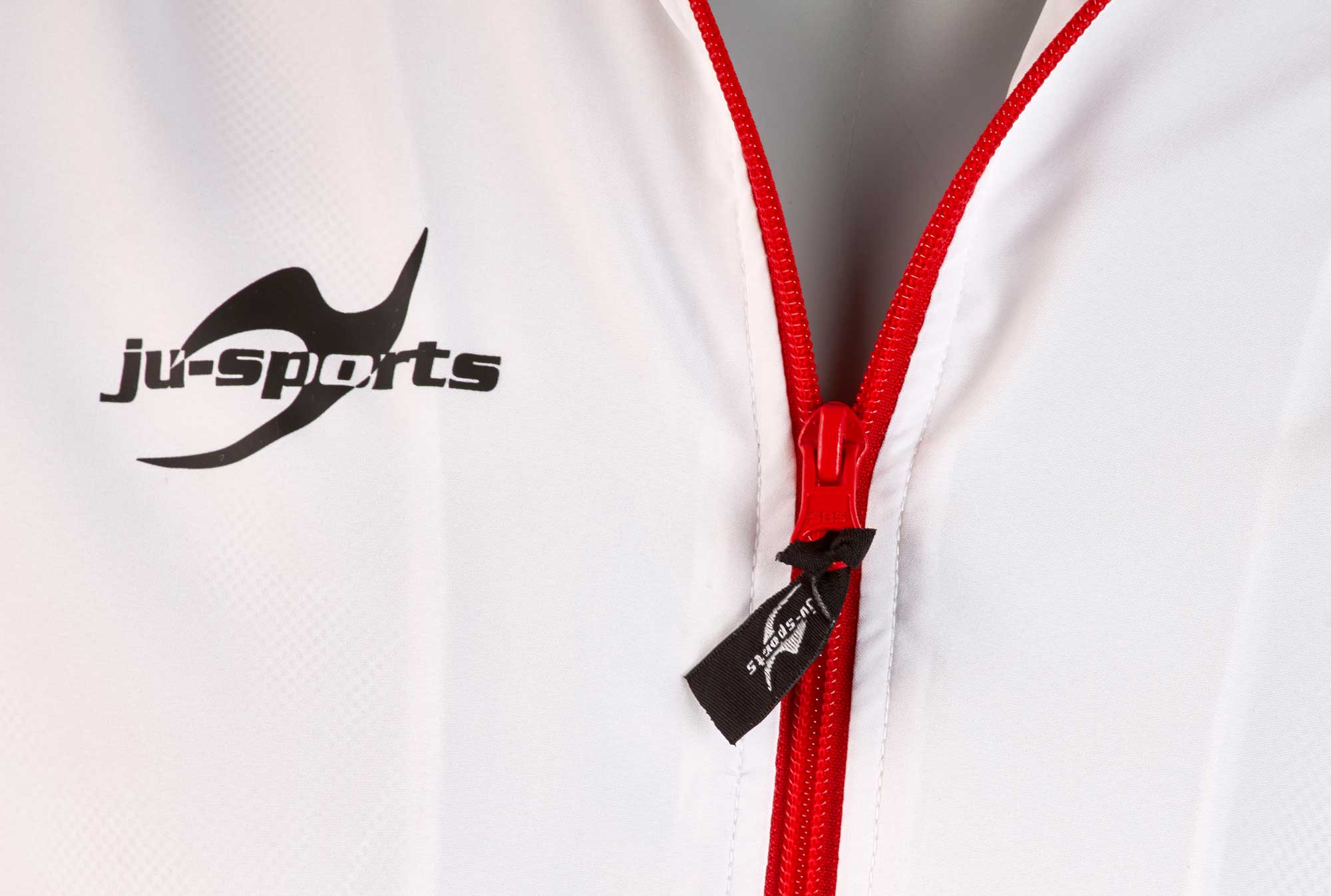 Ju-Sports C2 zip-up team jacket white/red