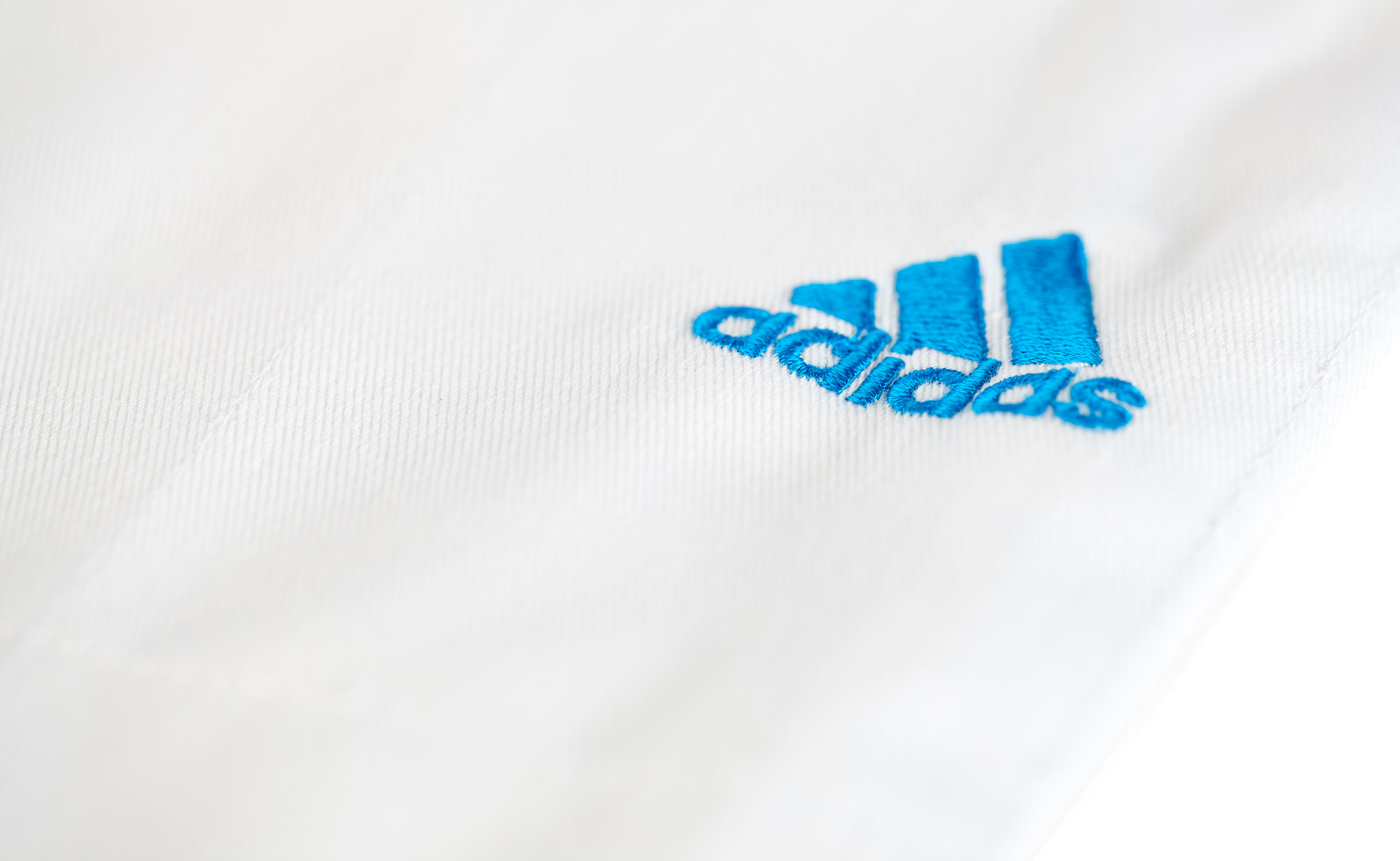 adidas judo gi Contest J650 white/blue stripes