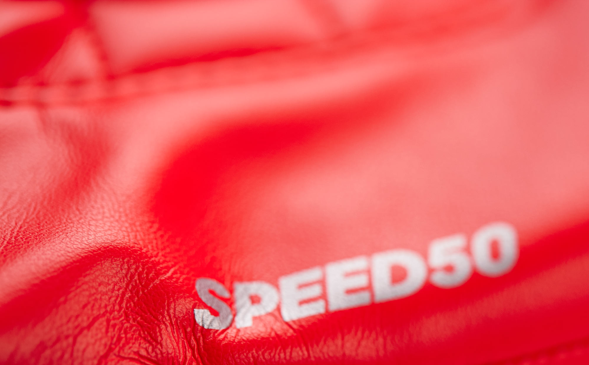 adidas boxing glove Speed 50 ADISBG50, solar red/silver