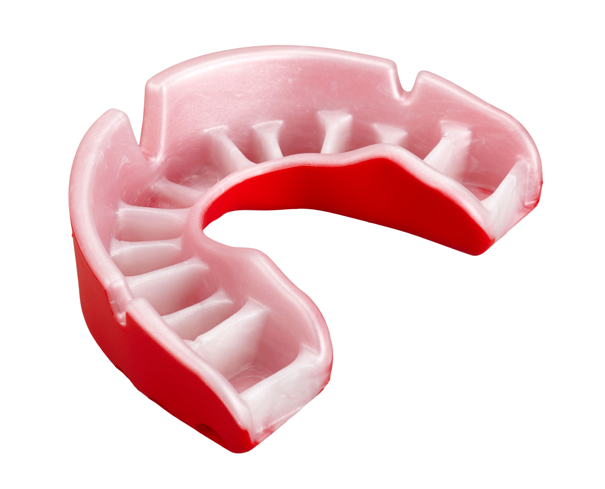 OPRO Mouthguard Gold Level Senior red/pearl
