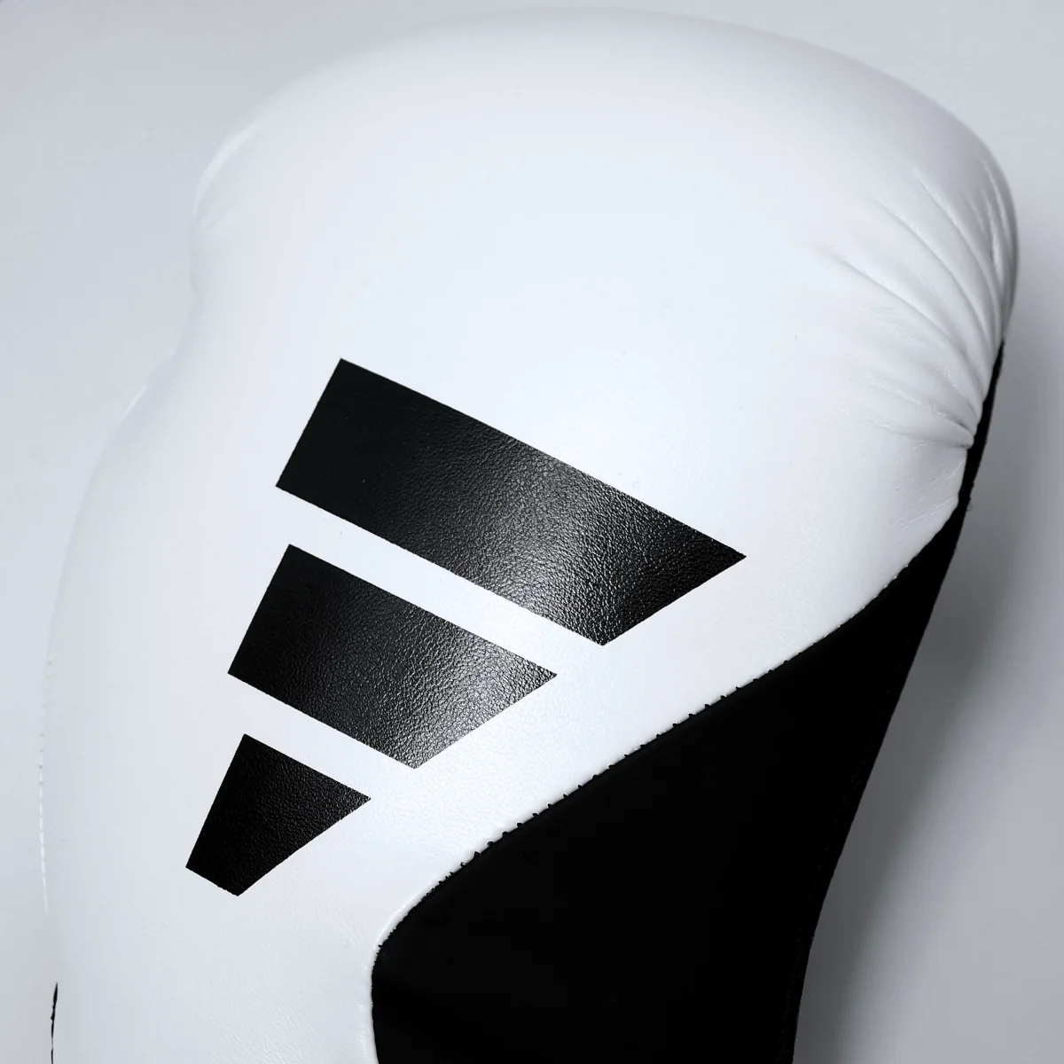 boxing, handschuh, weiß, schwarz, logo