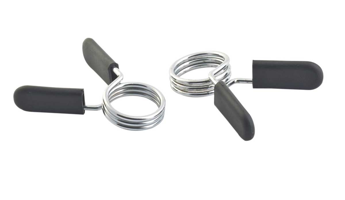 Barbell Spring Clip Collars 30 mm, Pair