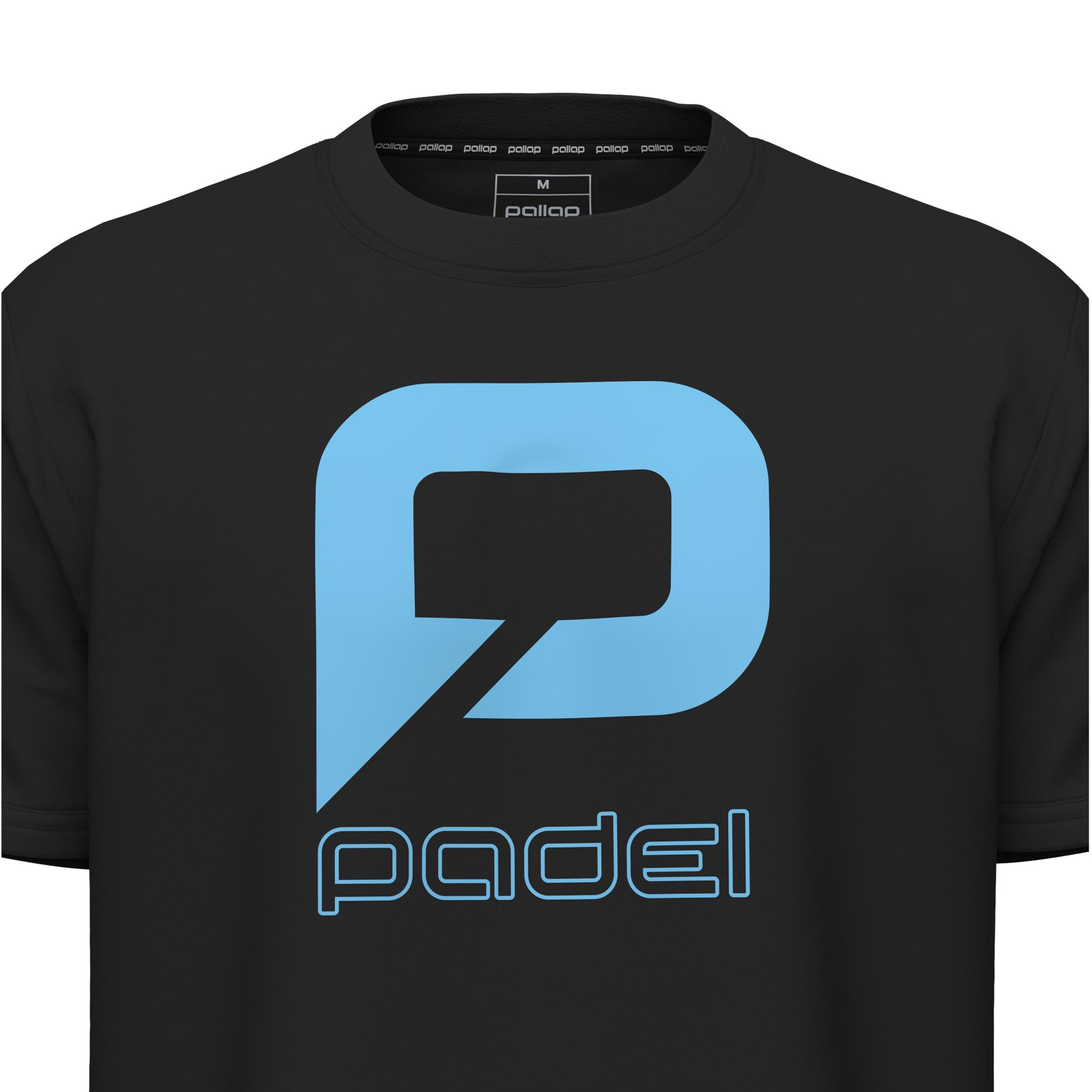 Pallap men's team shirt black/pulse blue