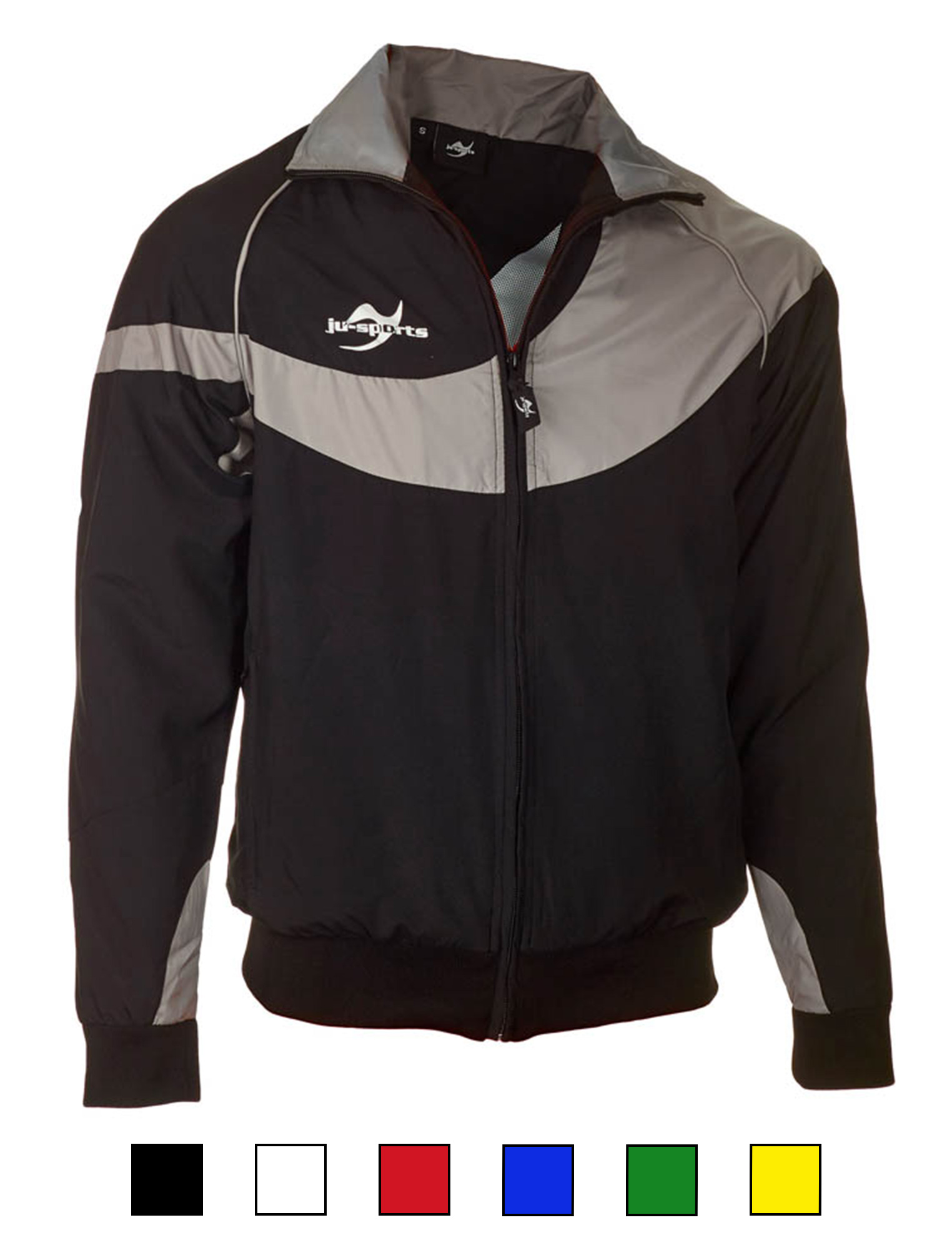 Ju-Sports C1 zip-up team jacket black/grey