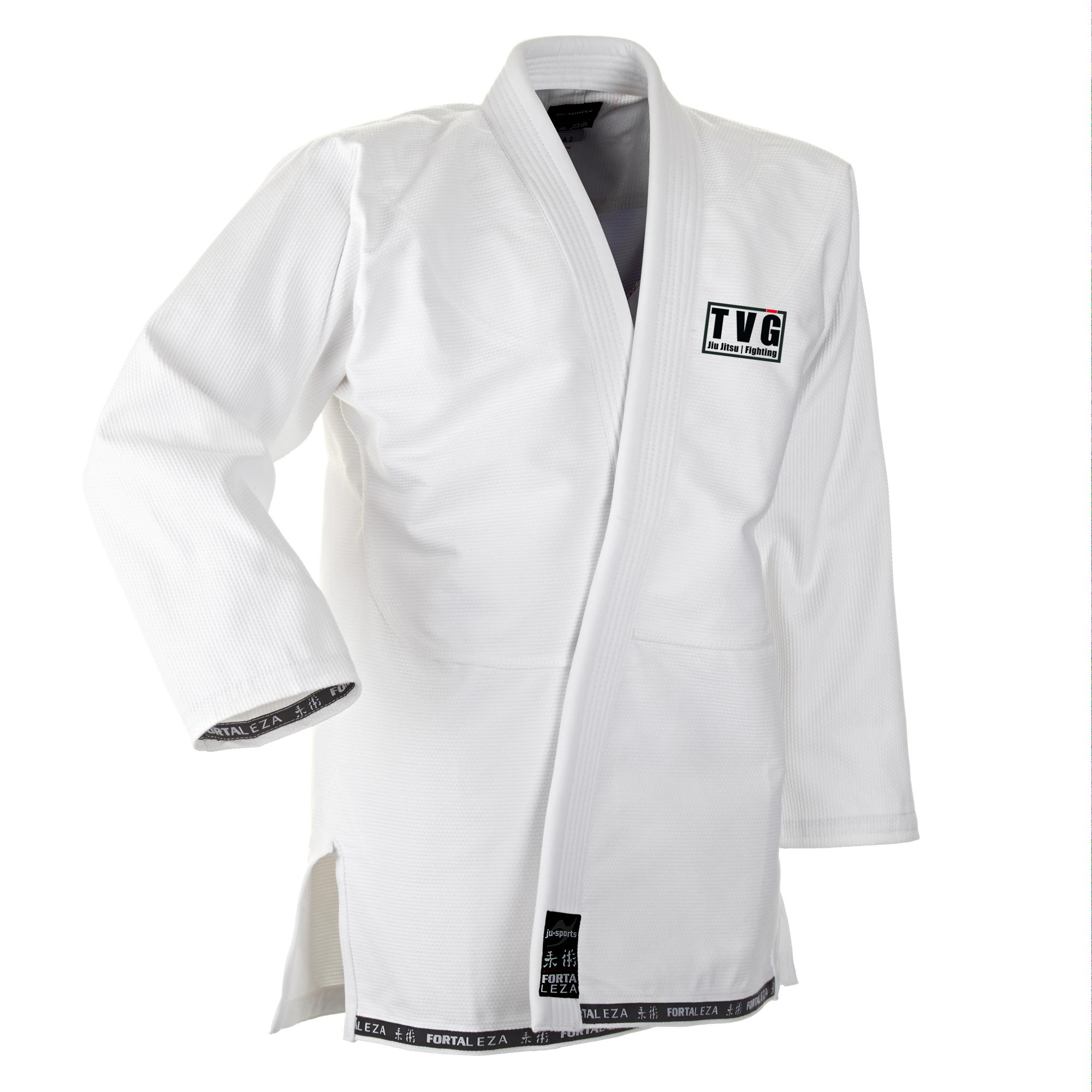 TV Gladenbach BJJ Anzug Set Jacke und Hose Fortaleza Pro weiß