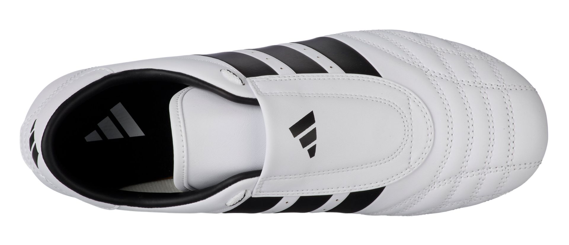 Schuh, Sneaker, Weiß, Lederschnitt, Verschluss: Klett